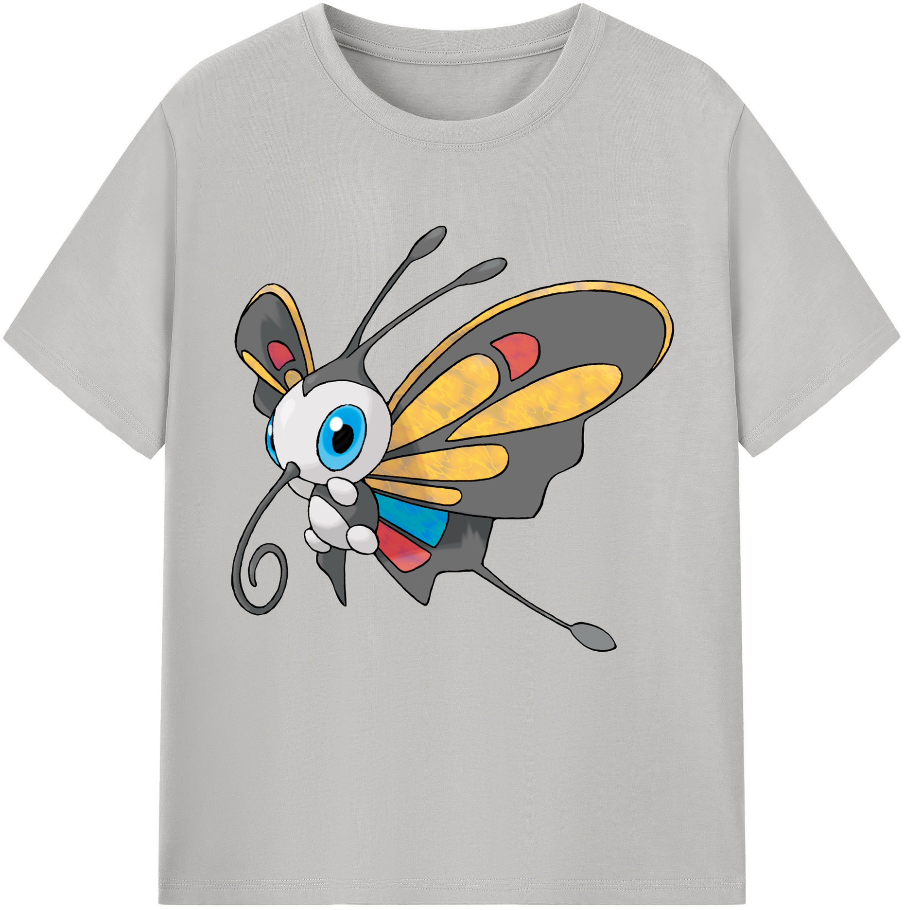（画像用） ポケットモンスター Pokémon レディースカジュアルプリントTシャツ（綿100％）