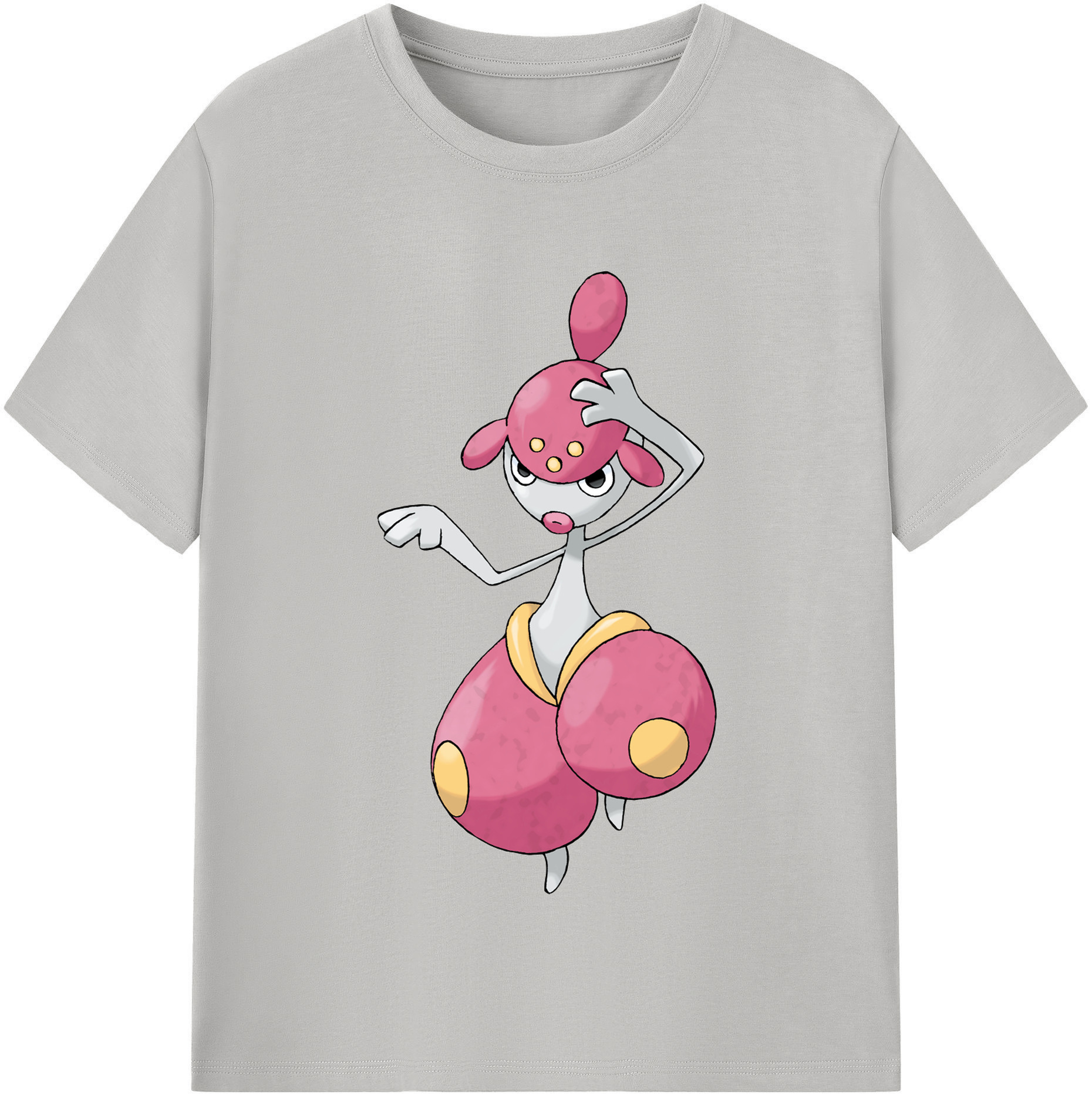 （画像用） ポケットモンスター Pokémon レディースカジュアルプリントTシャツ（綿100％）