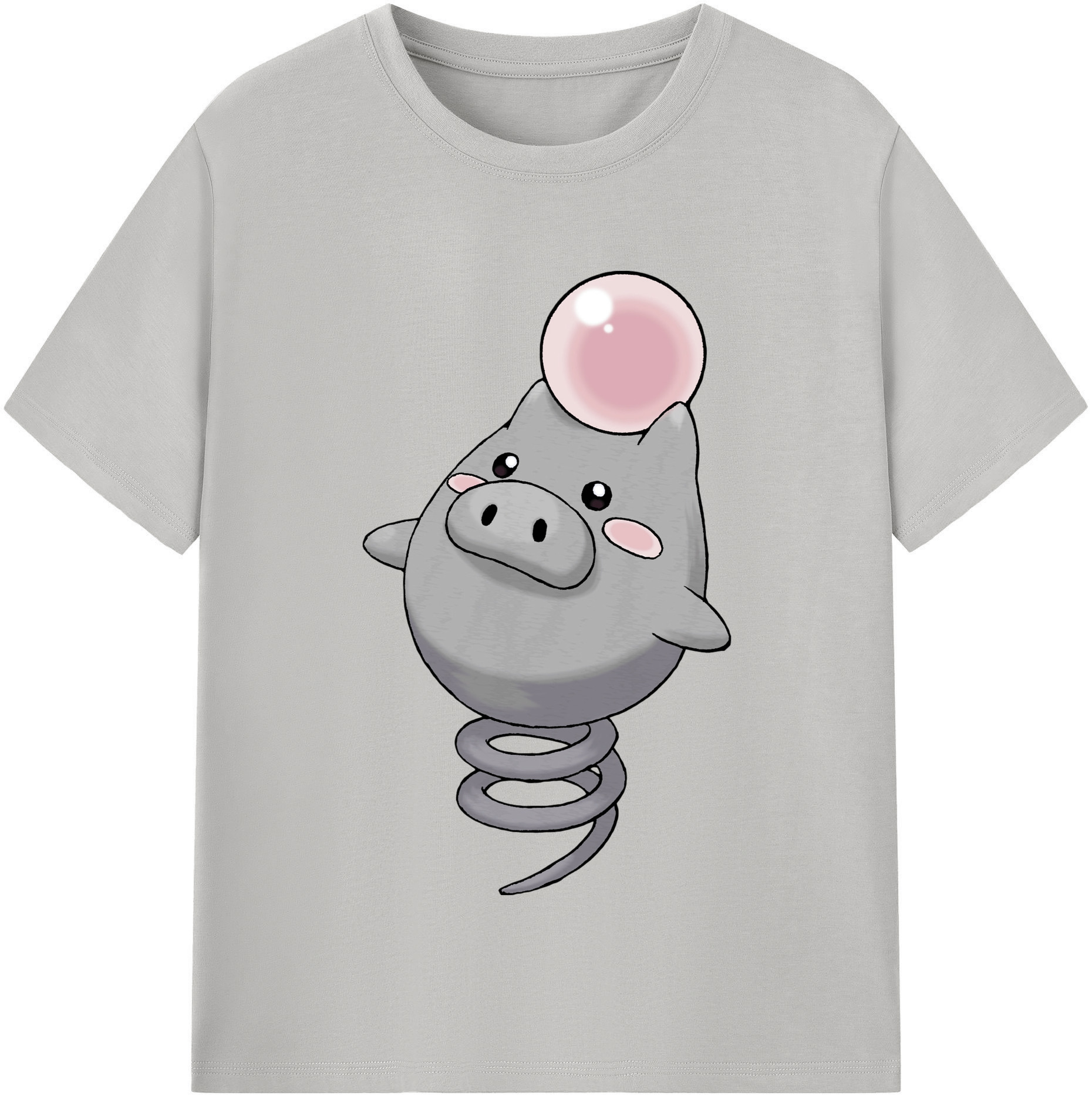 （画像用） ポケットモンスター Pokémon レディースカジュアルプリントTシャツ（綿100％）