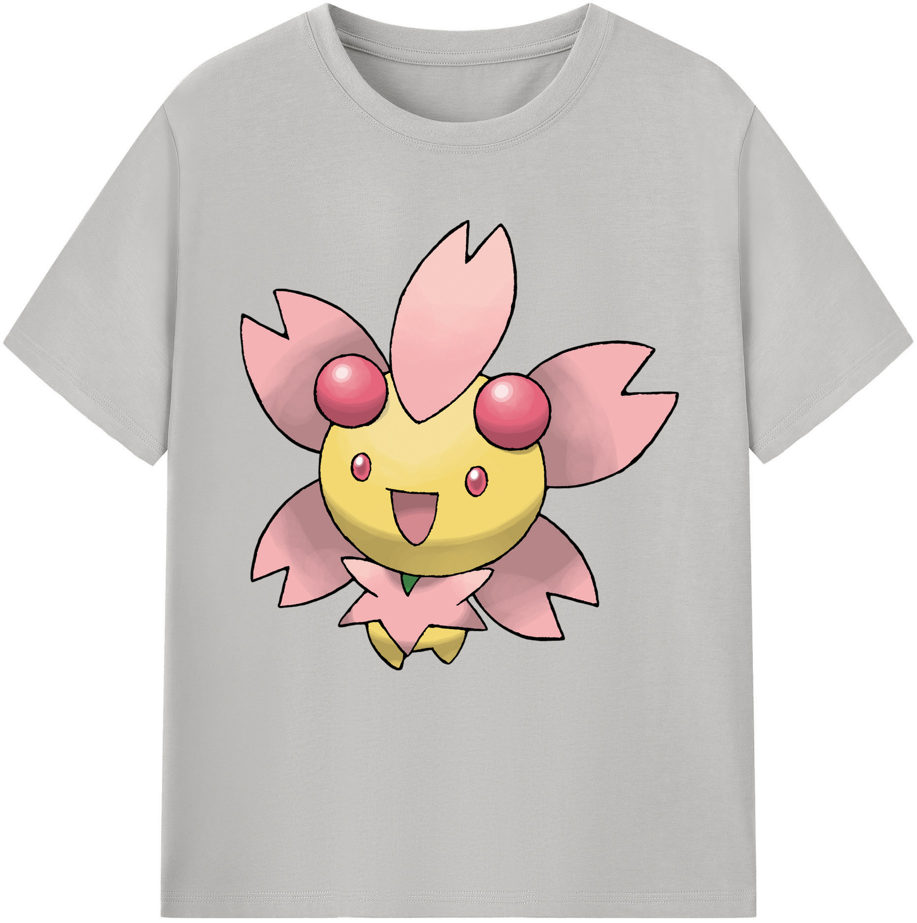 （画像用） ポケットモンスター Pokémon レディースカジュアルプリントTシャツ（綿100％）