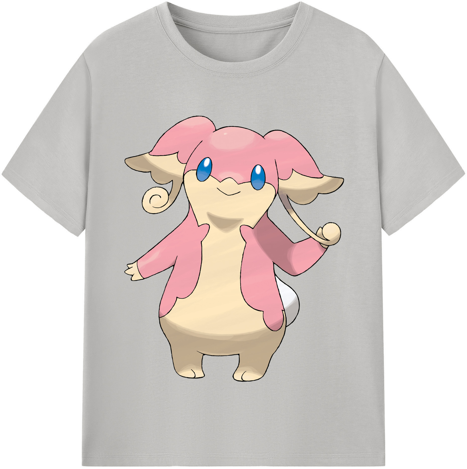 （画像用） ポケットモンスター Pokémon レディースカジュアルプリントTシャツ（綿100％）