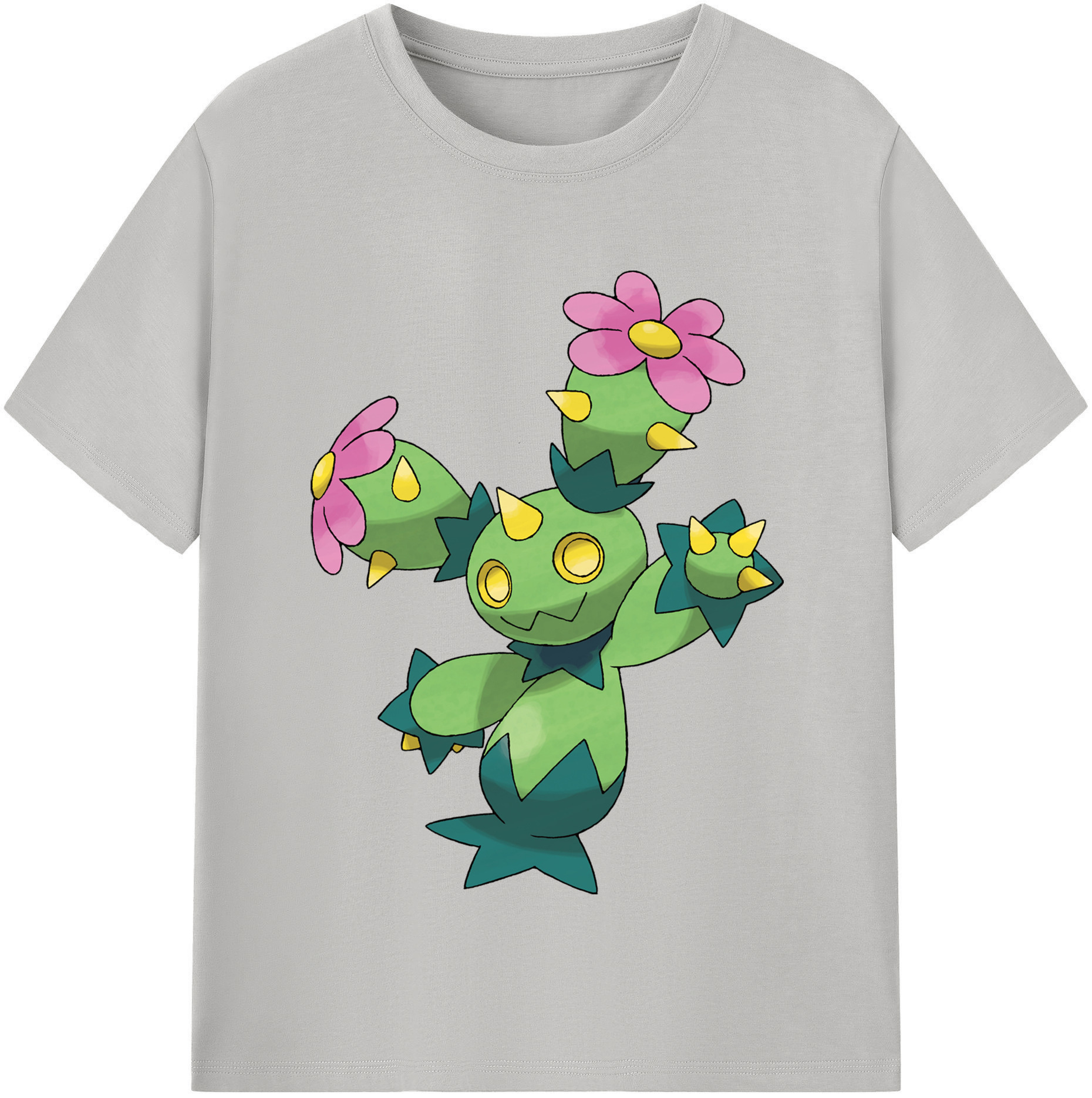 （画像用） ポケットモンスター Pokémon レディースカジュアルプリントTシャツ（綿100％）