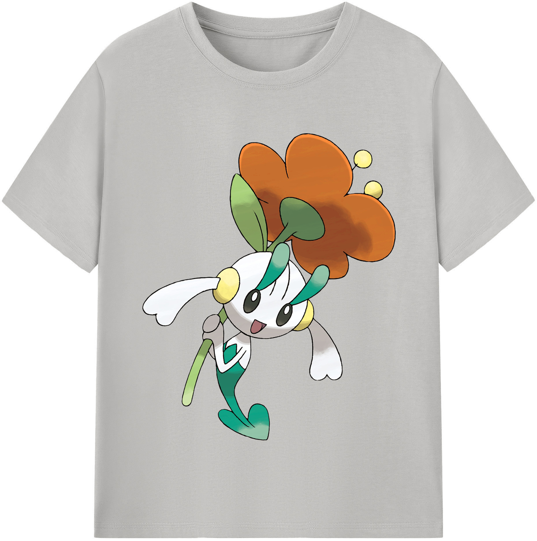 （画像用） ポケットモンスター Pokémon レディースカジュアルプリントTシャツ（綿100％）