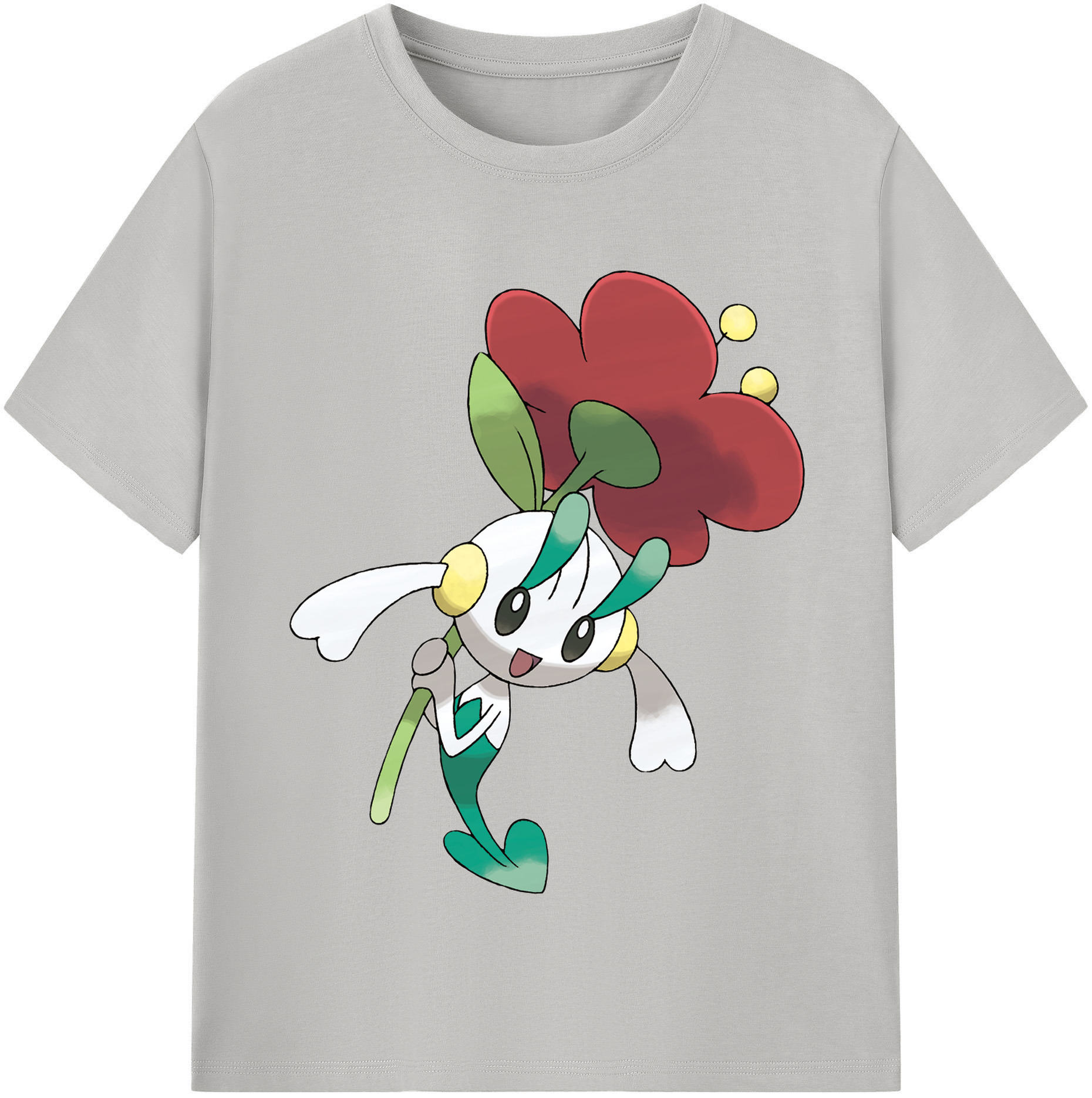 （画像用） ポケットモンスター Pokémon レディースカジュアルプリントTシャツ（綿100％）