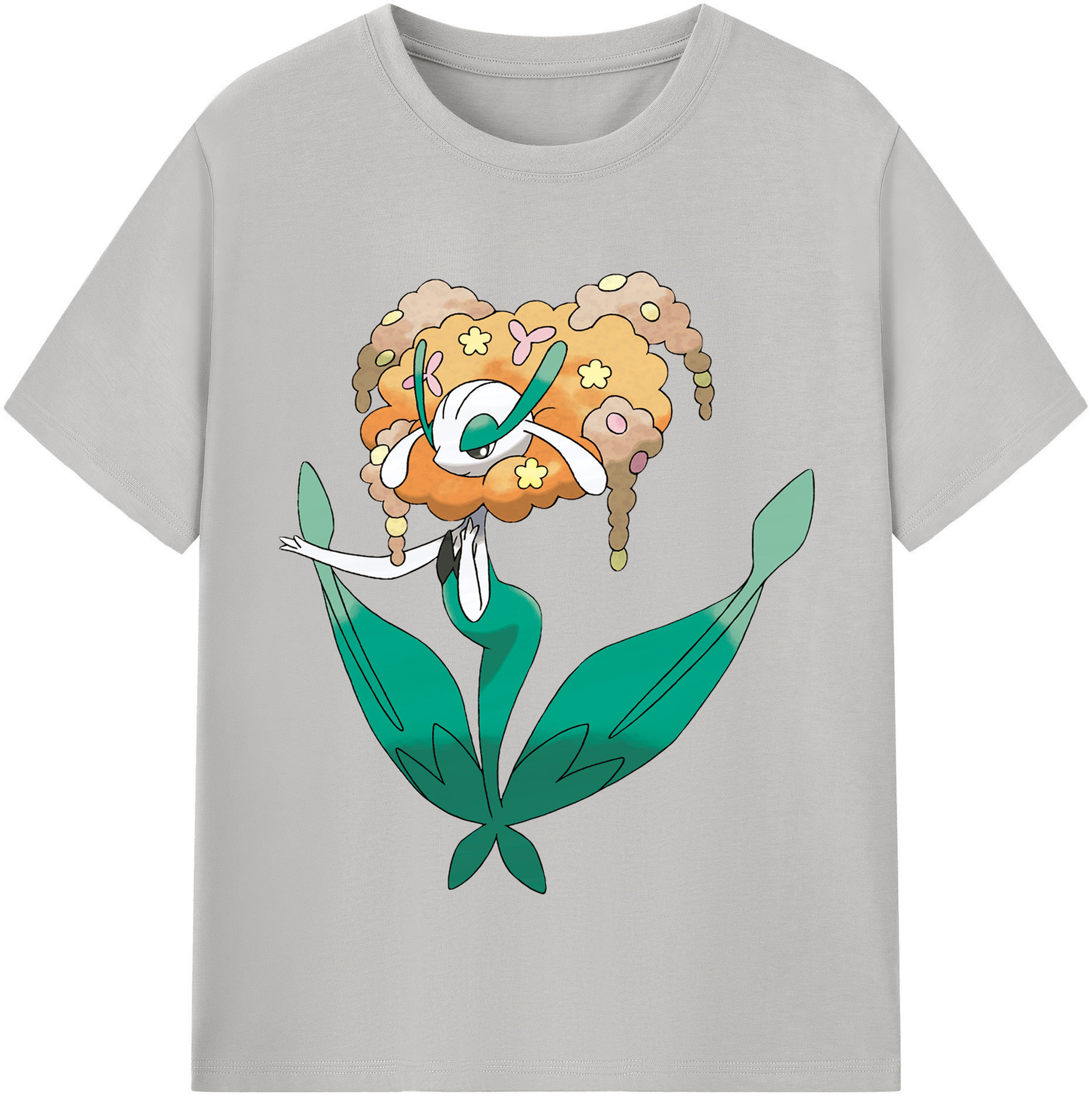 （画像用） ポケットモンスター Pokémon レディースカジュアルプリントTシャツ（綿100％）