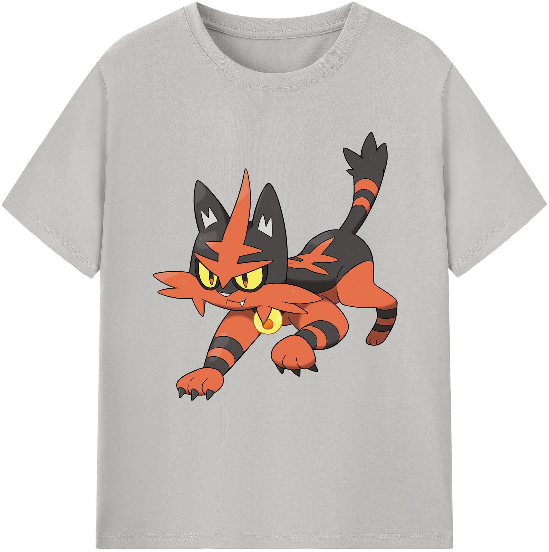 （画像用） ポケットモンスター Pokémon レディースカジュアルプリントTシャツ（綿100％）