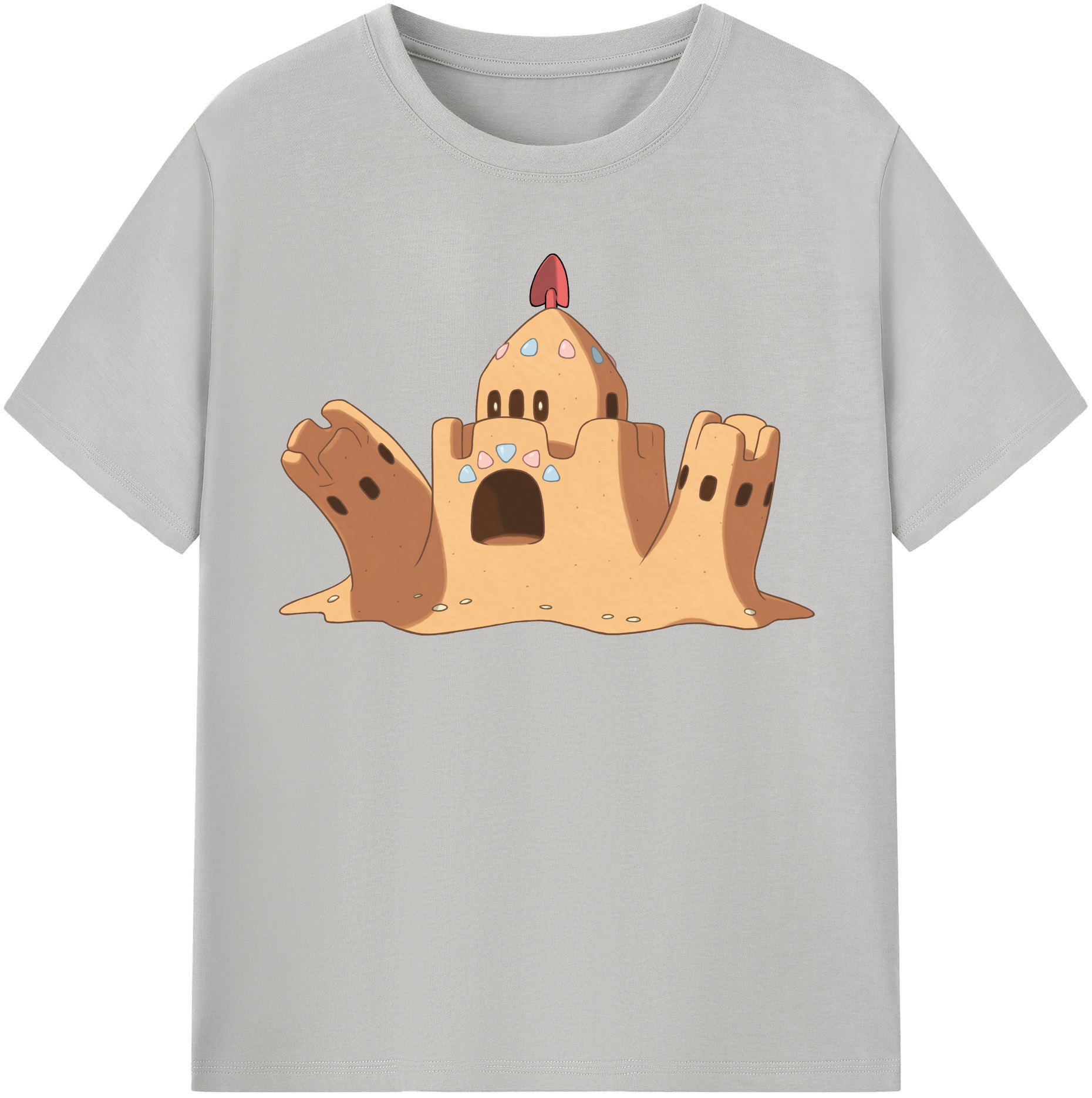 （画像用） ポケットモンスター Pokémon レディースカジュアルプリントTシャツ（綿100％）