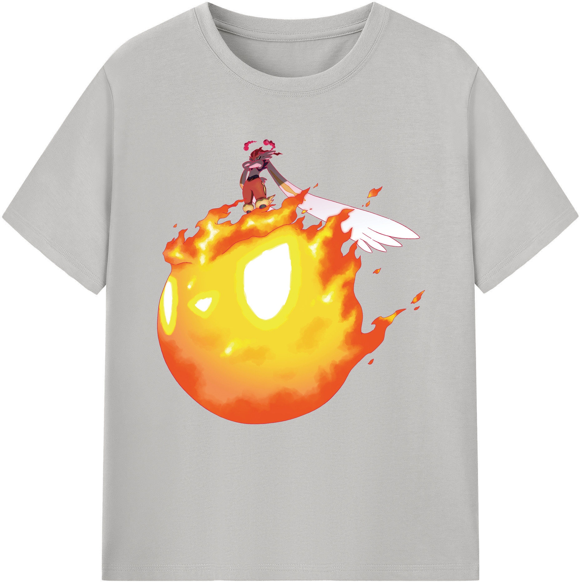 （画像用） ポケットモンスター Pokémon レディースカジュアルプリントTシャツ（綿100％）