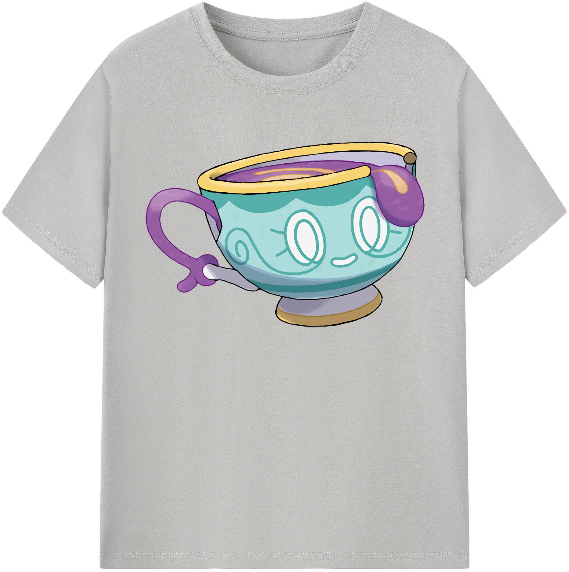 （画像用） ポケットモンスター Pokémon レディースカジュアルプリントTシャツ（綿100％）