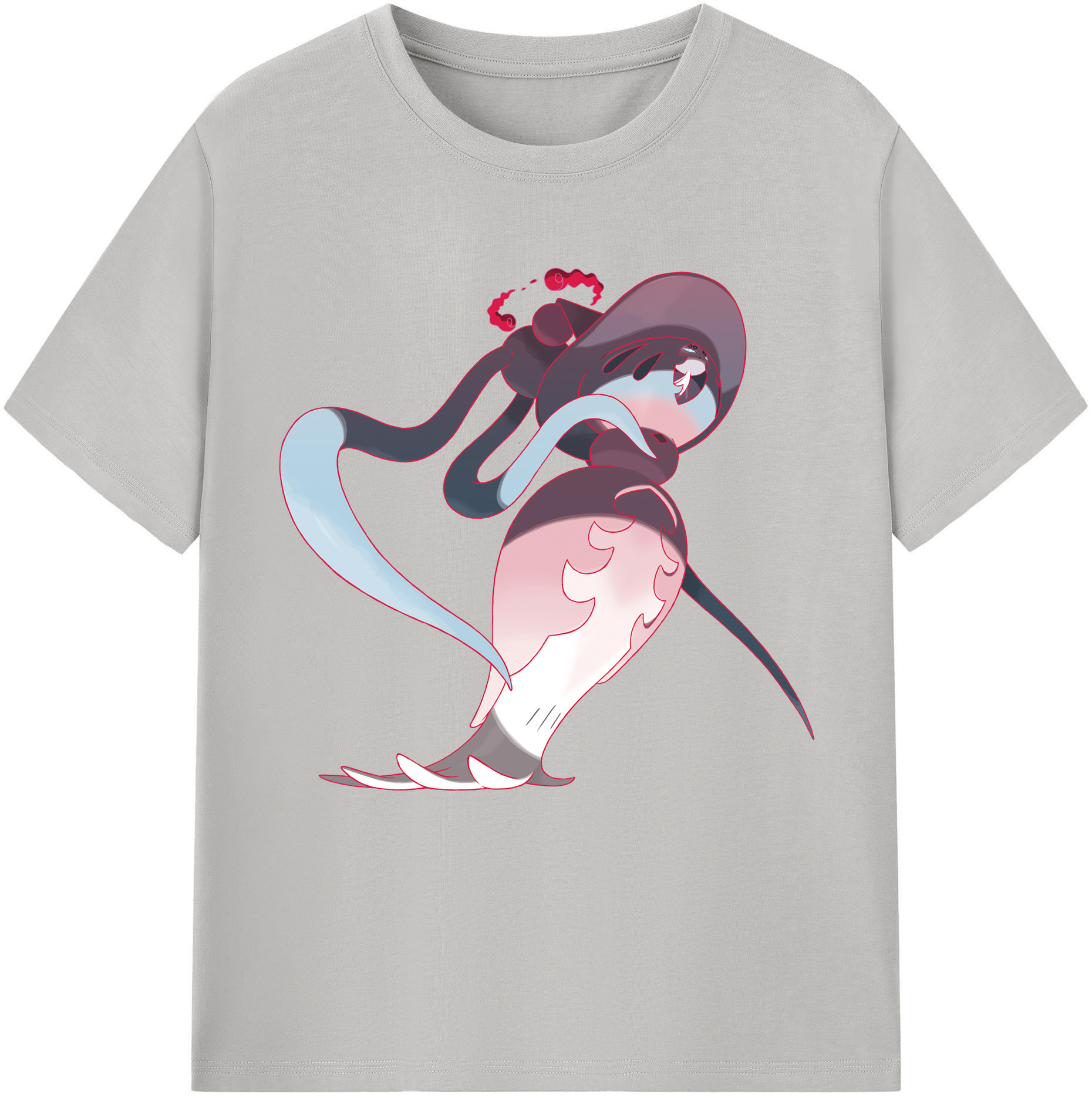 （画像用） ポケットモンスター Pokémon レディースカジュアルプリントTシャツ（綿100％）