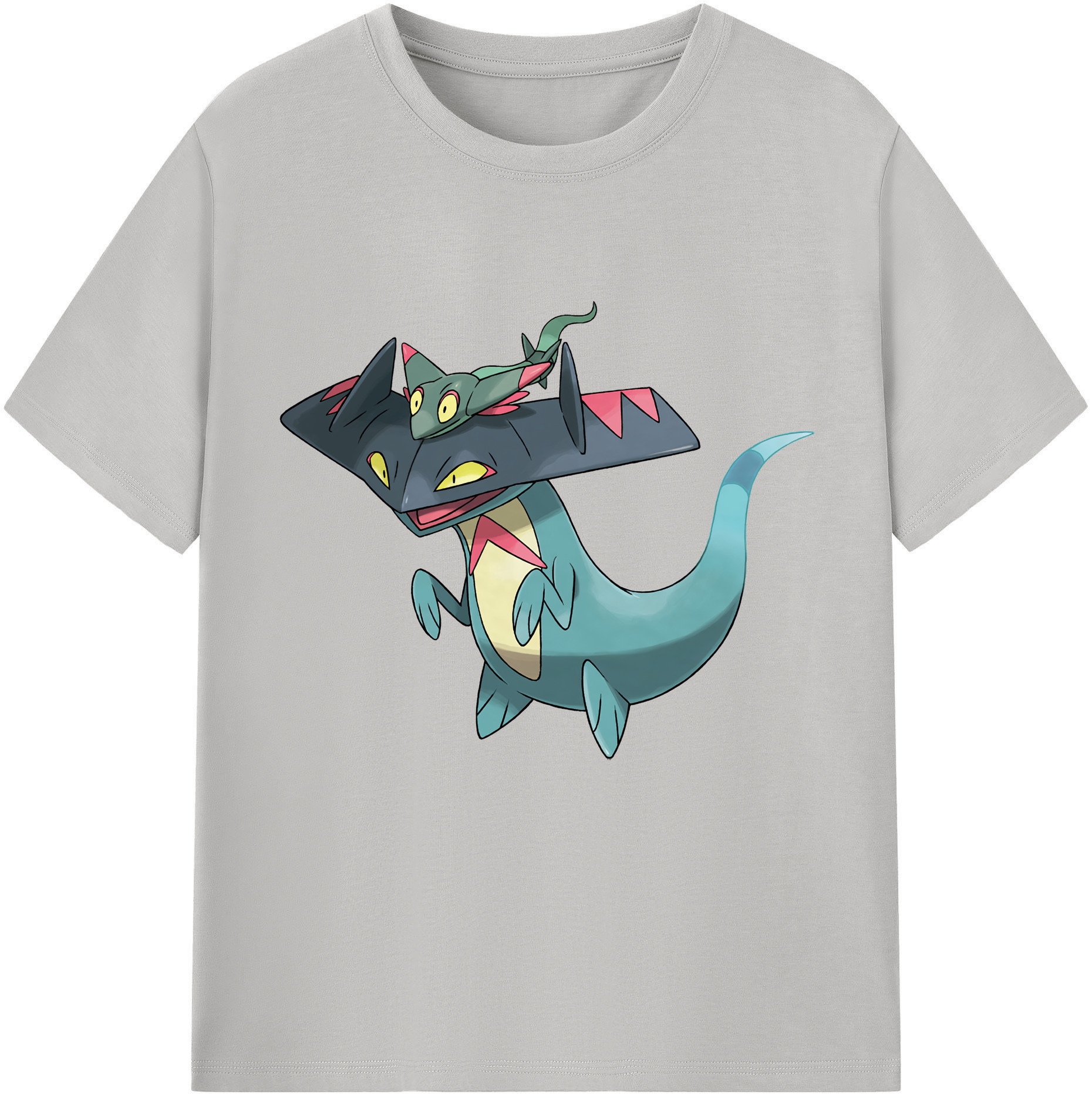 （画像用） ポケットモンスター Pokémon レディースカジュアルプリントTシャツ（綿100％）
