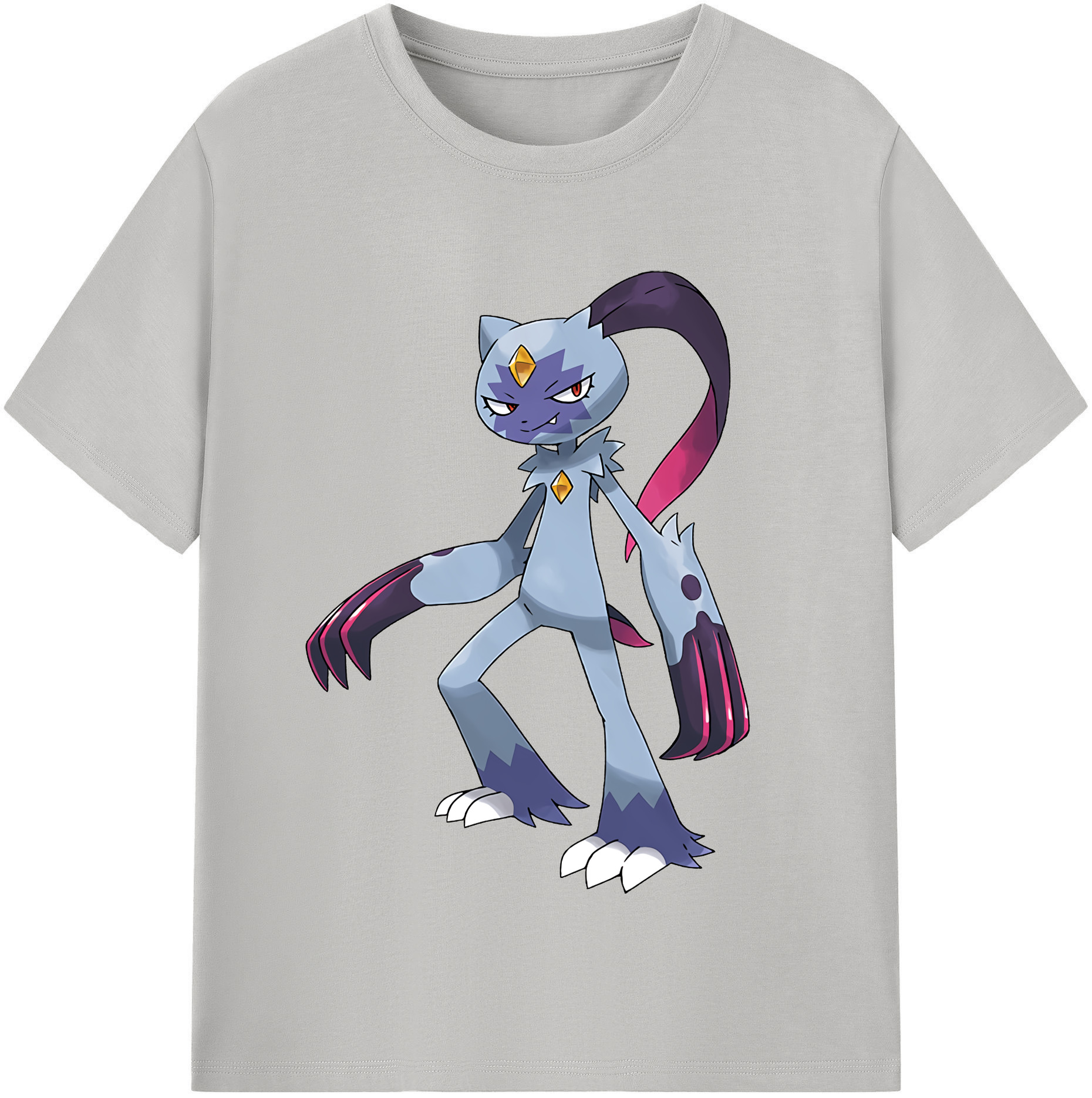 （画像用） ポケットモンスター Pokémon レディースカジュアルプリントTシャツ（綿100％）