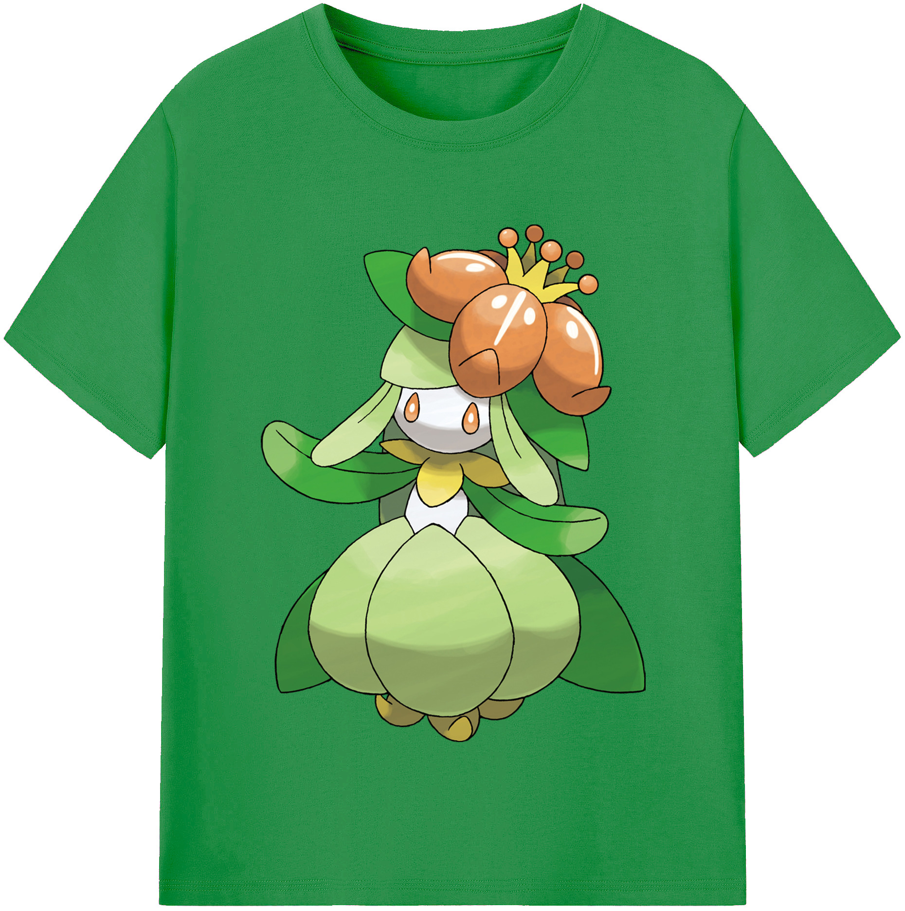 （画像用） ポケットモンスター Pokémon レディースカジュアルプリントTシャツ（綿100％）