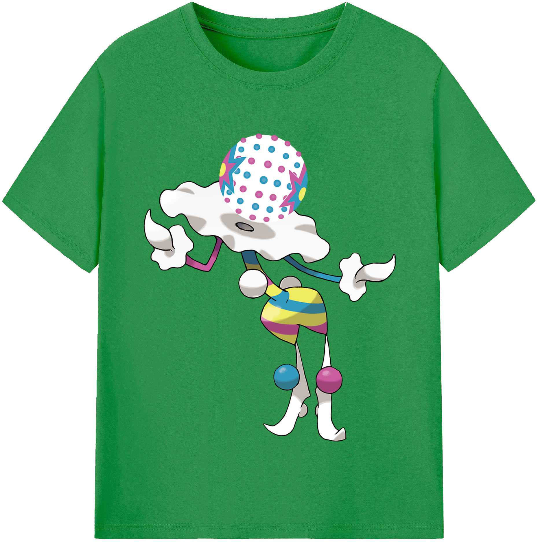 （画像用） ポケットモンスター Pokémon レディースカジュアルプリントTシャツ（綿100％）