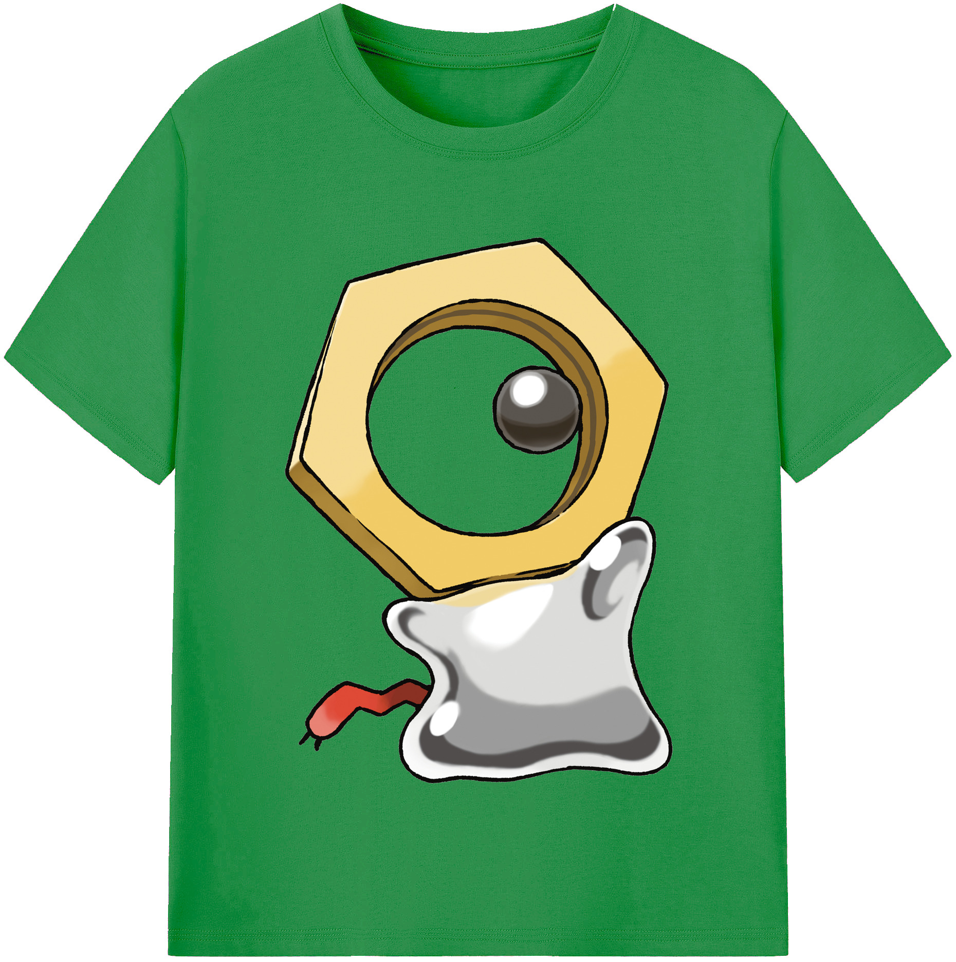 （画像用） ポケットモンスター Pokémon レディースカジュアルプリントTシャツ（綿100％）