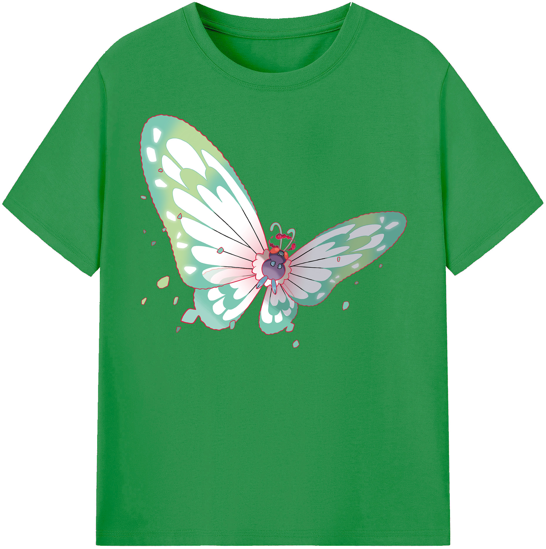 （画像用） ポケットモンスター Pokémon レディースカジュアルプリントTシャツ（綿100％）