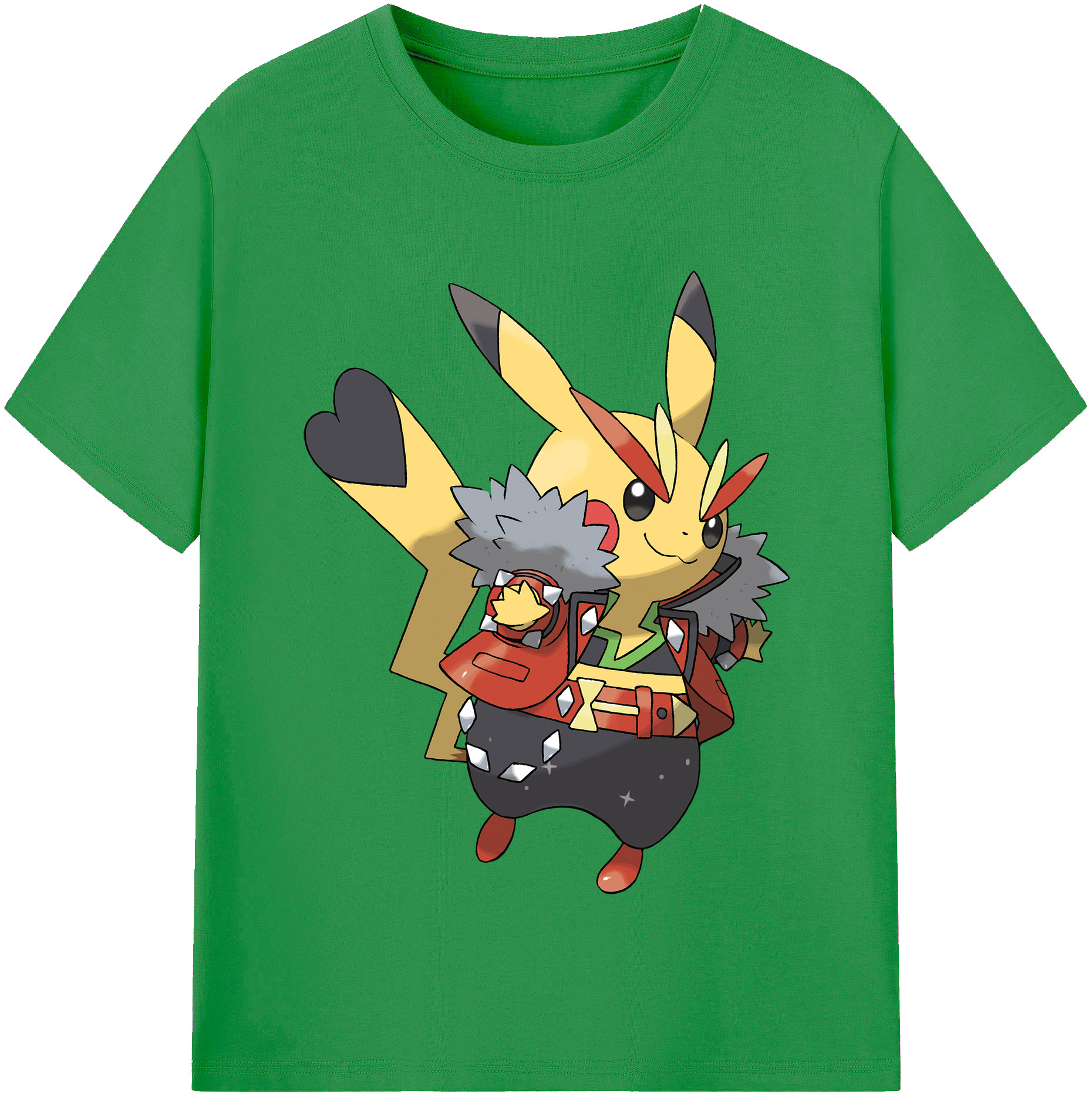 （画像用） ポケットモンスター Pokémon レディースカジュアルプリントTシャツ（綿100％）