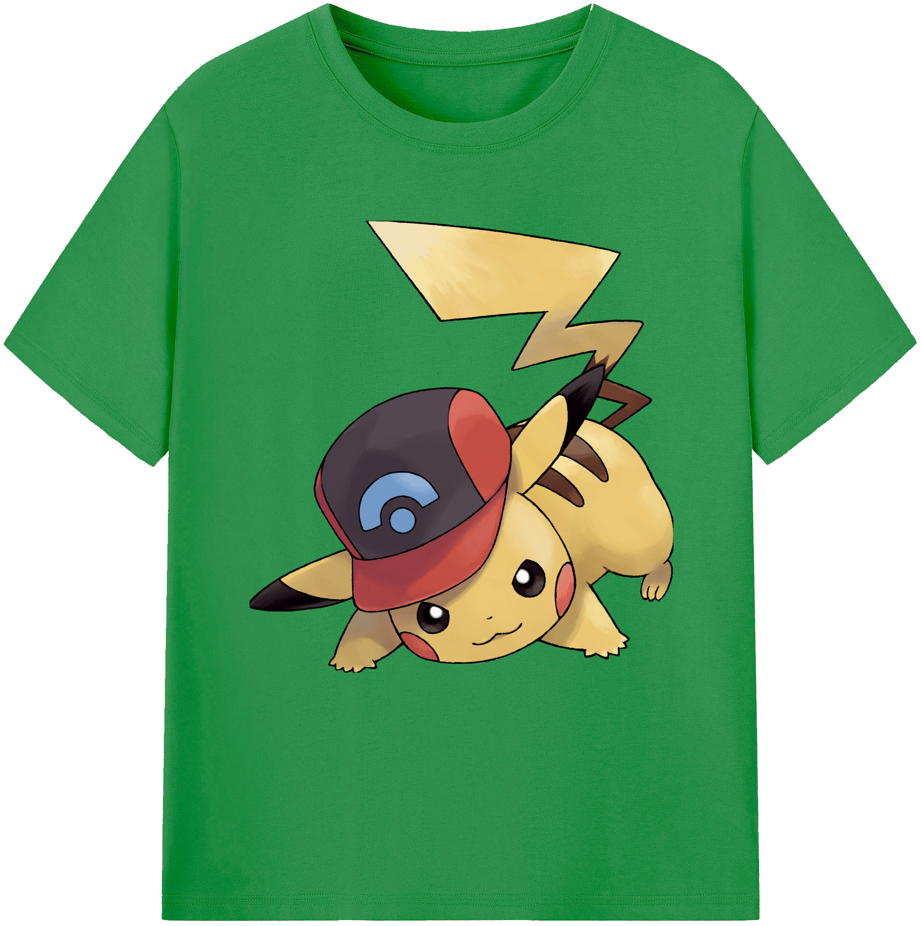 （画像用） ポケットモンスター Pokémon レディースカジュアルプリントTシャツ（綿100％）