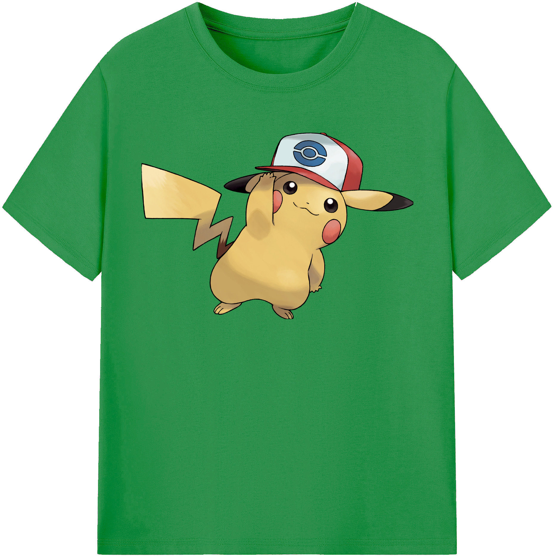 （画像用） ポケットモンスター Pokémon レディースカジュアルプリントTシャツ（綿100％）