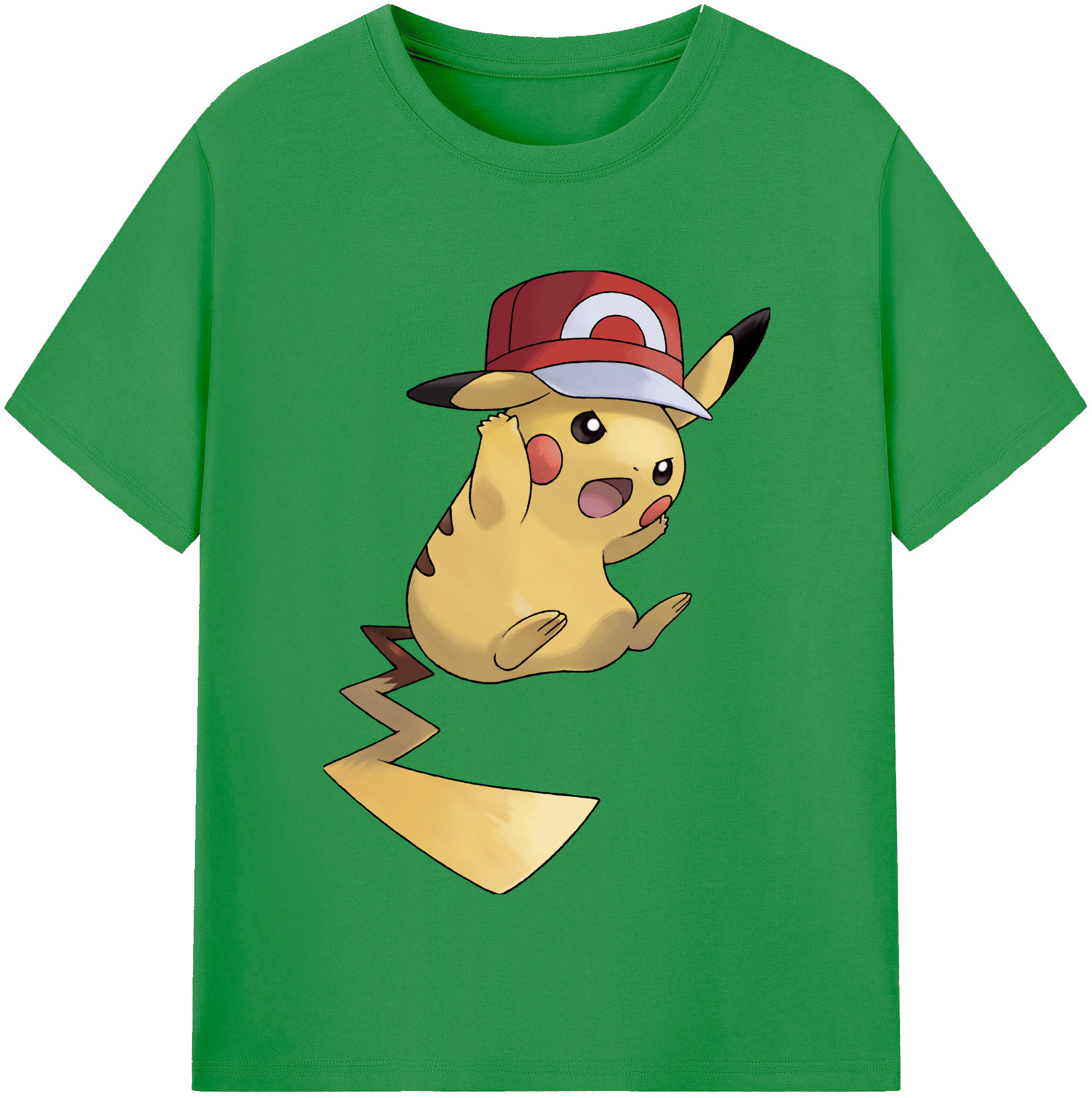（画像用） ポケットモンスター Pokémon レディースカジュアルプリントTシャツ（綿100％）
