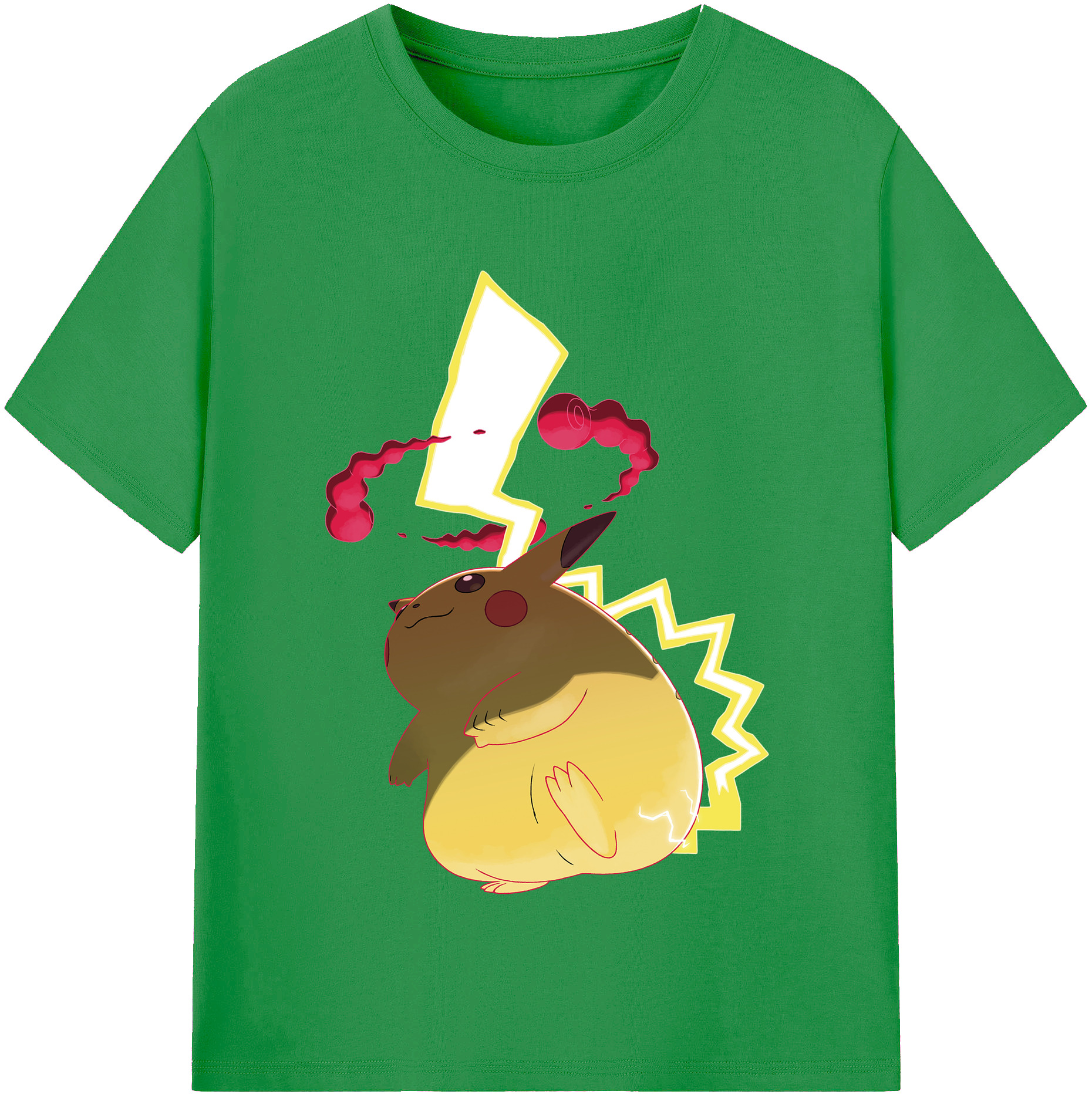 （画像用） ポケットモンスター Pokémon レディースカジュアルプリントTシャツ（綿100％）