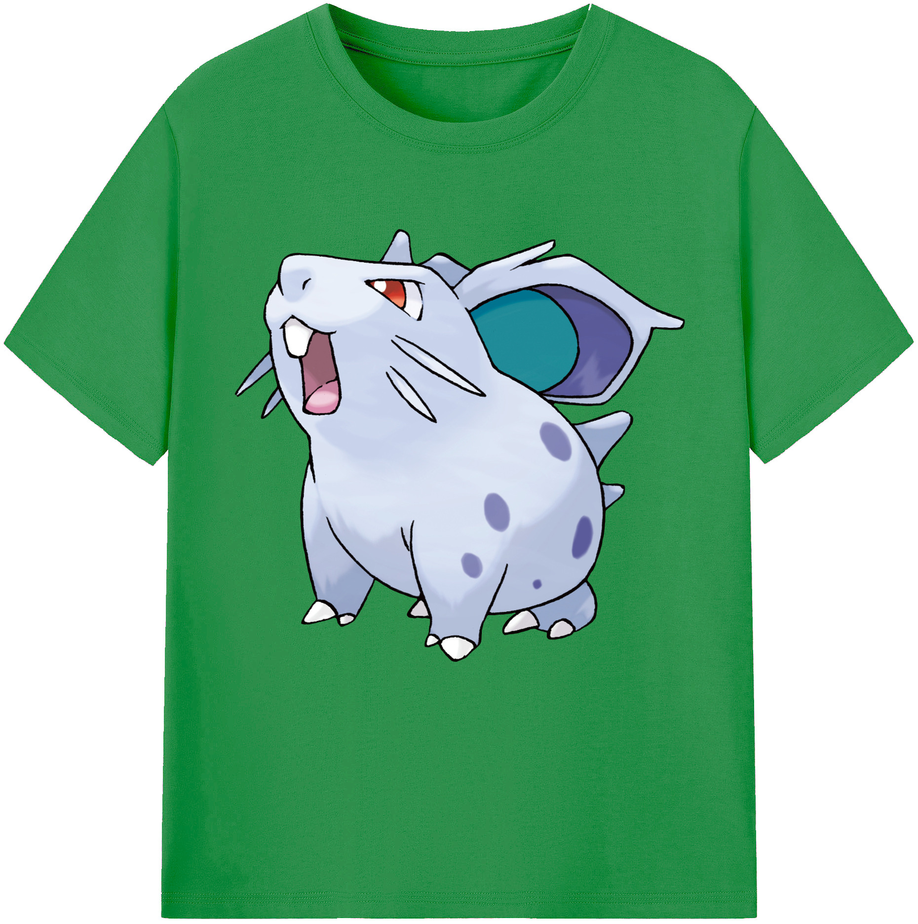 （画像用） ポケットモンスター Pokémon レディースカジュアルプリントTシャツ（綿100％）