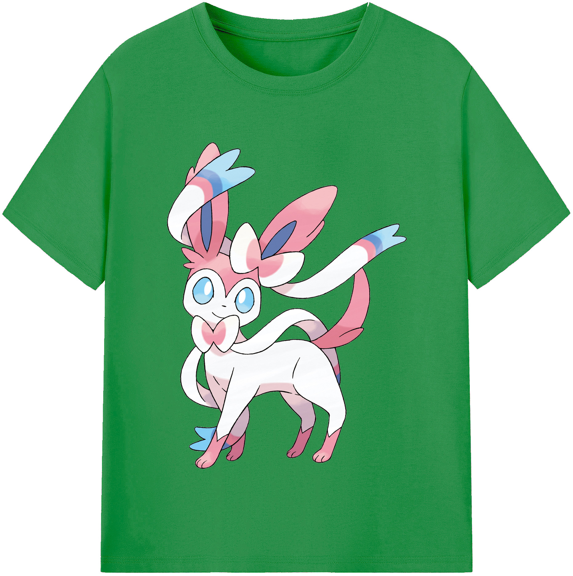 （画像用） ポケットモンスター Pokémon レディースカジュアルプリントTシャツ（綿100％）