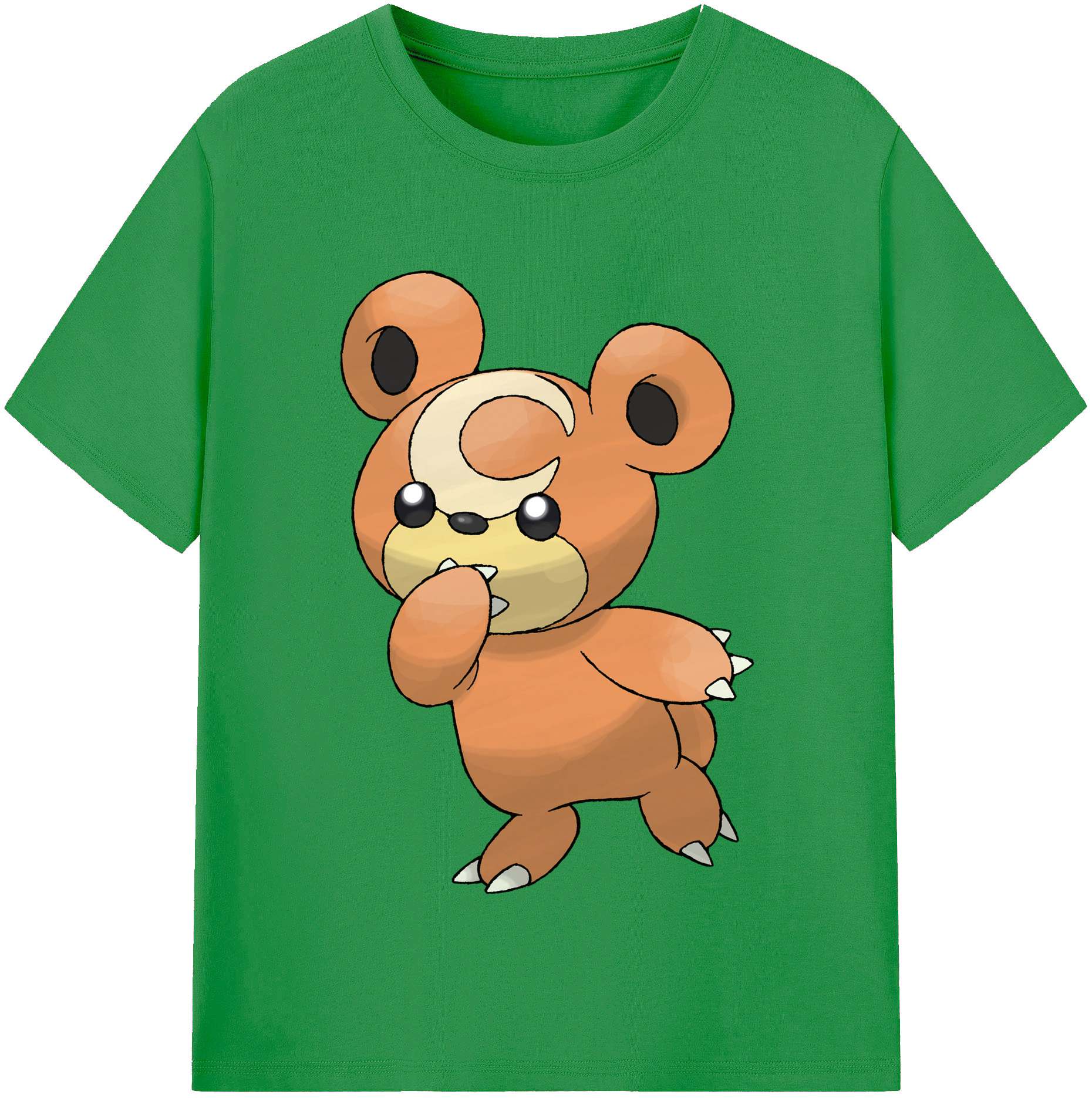（画像用） ポケットモンスター Pokémon レディースカジュアルプリントTシャツ（綿100％）