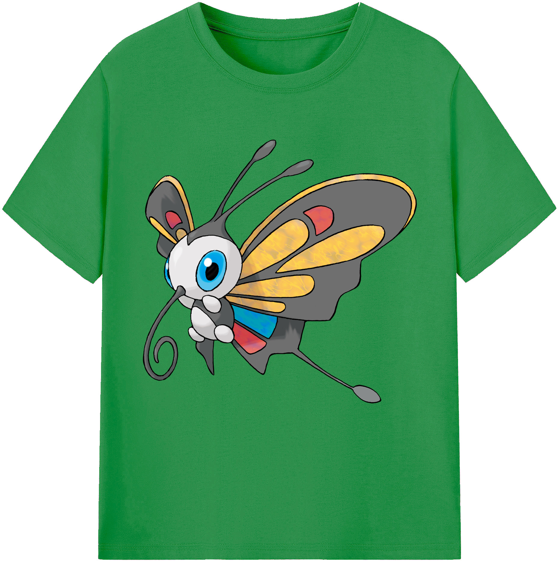 （画像用） ポケットモンスター Pokémon レディースカジュアルプリントTシャツ（綿100％）