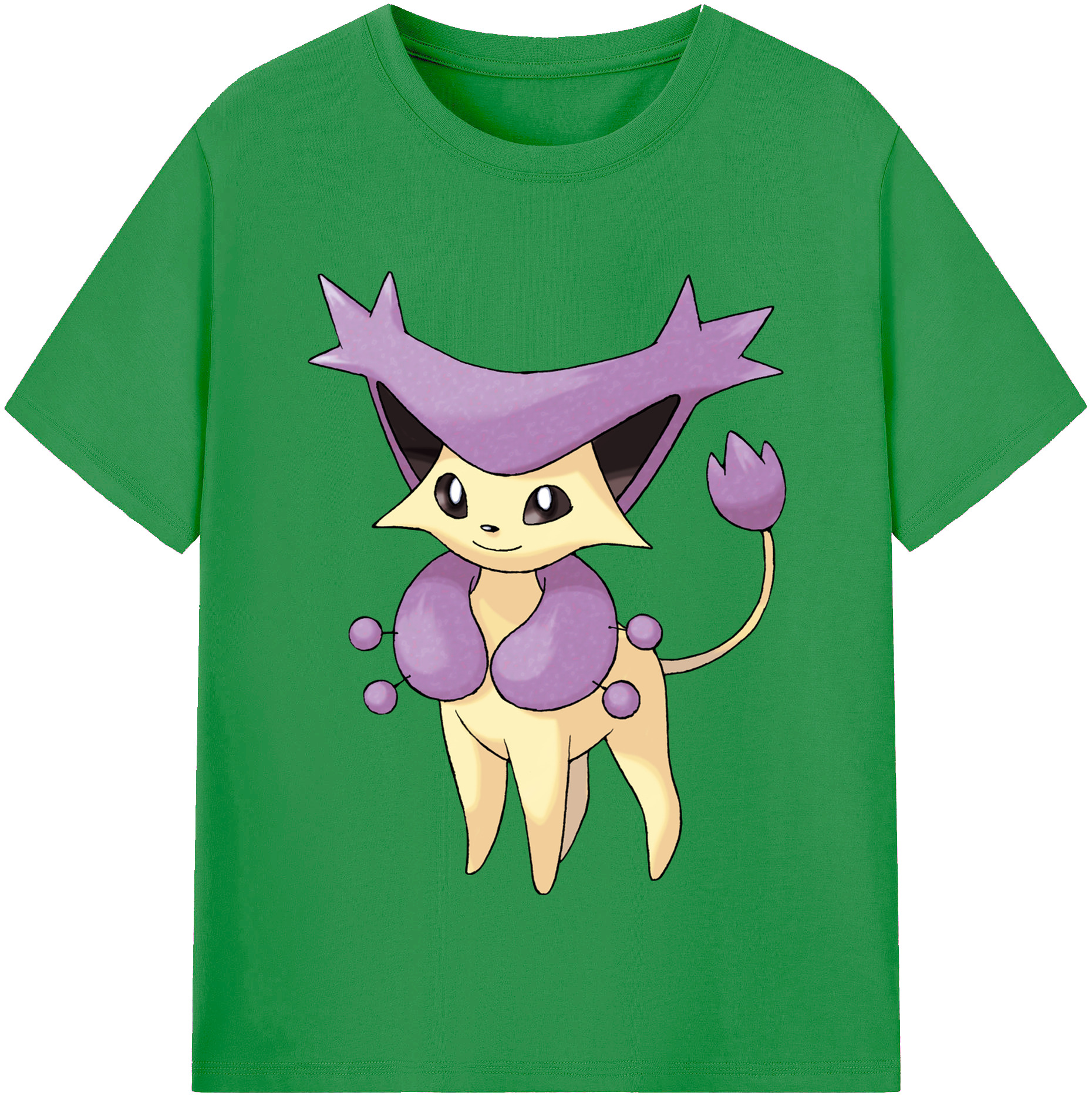 （画像用） ポケットモンスター Pokémon レディースカジュアルプリントTシャツ（綿100％）