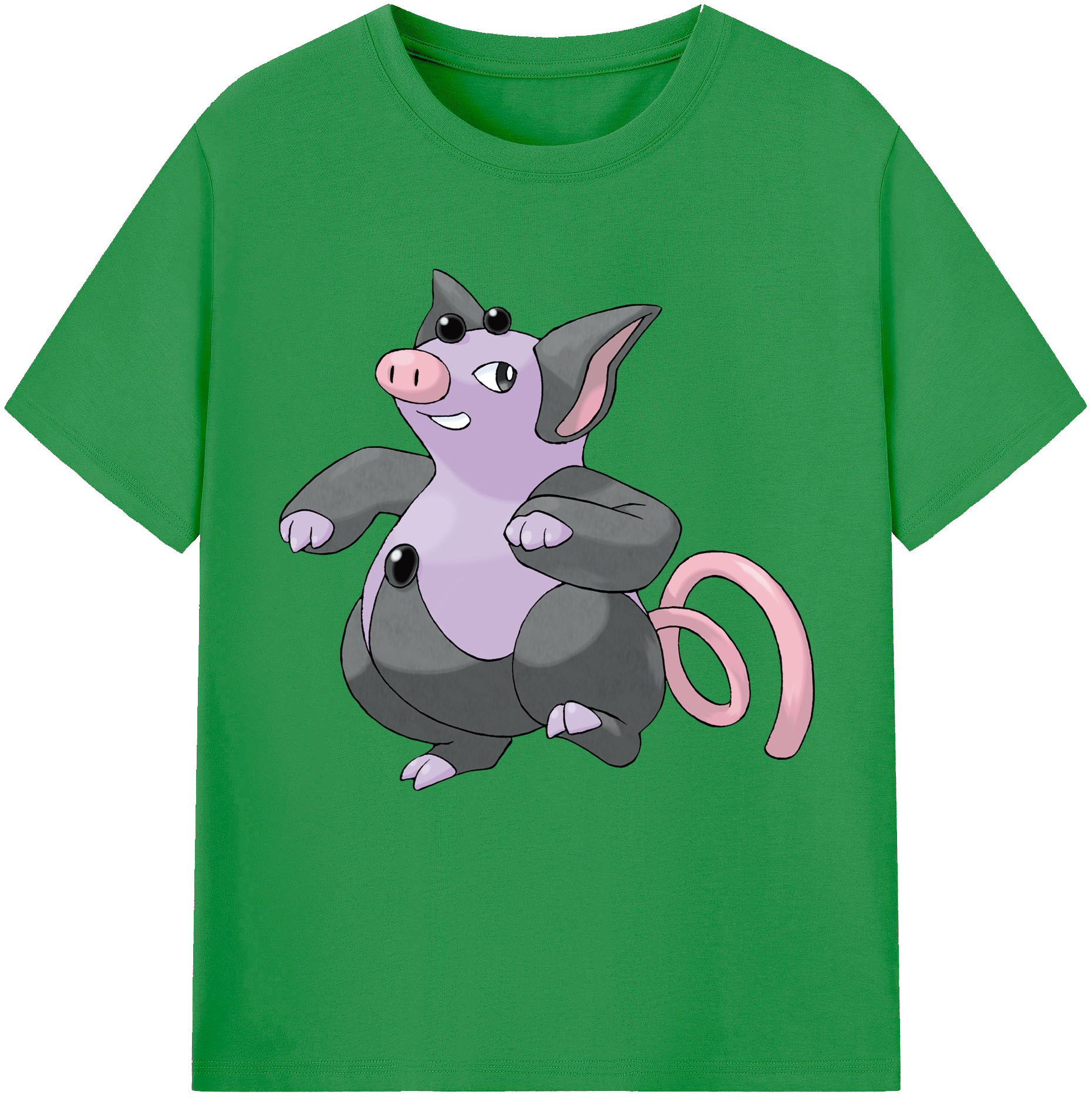 （画像用） ポケットモンスター Pokémon レディースカジュアルプリントTシャツ（綿100％）