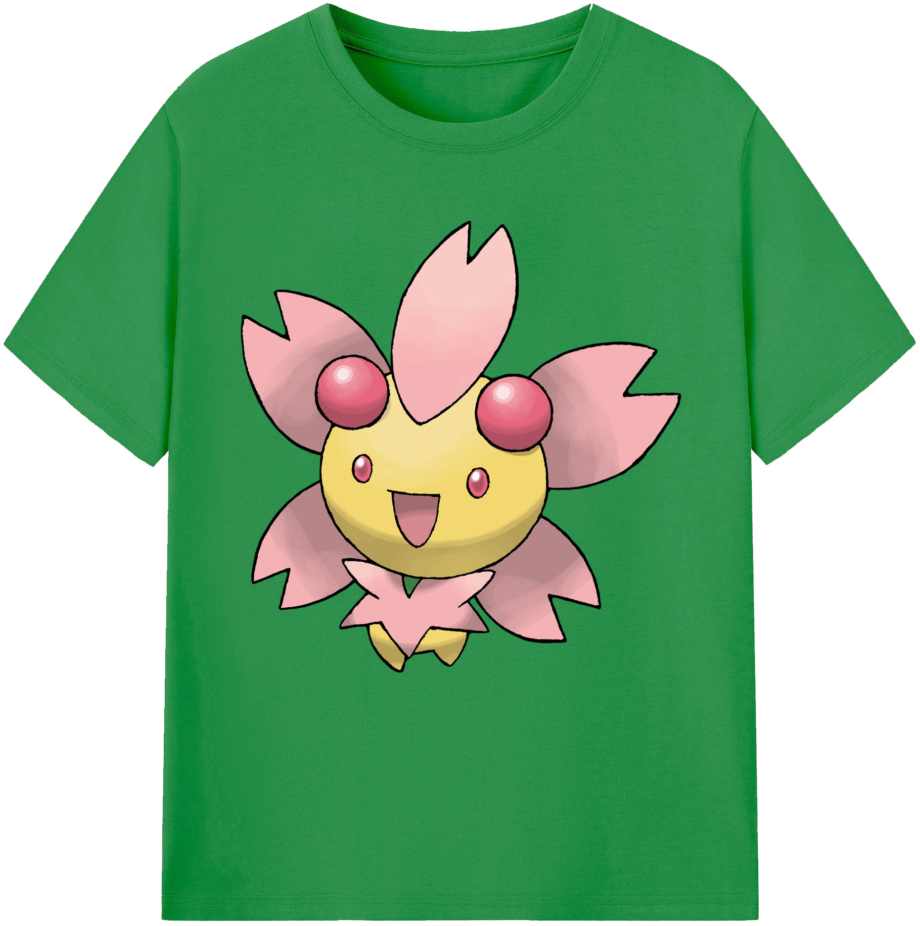 （画像用） ポケットモンスター Pokémon レディースカジュアルプリントTシャツ（綿100％）
