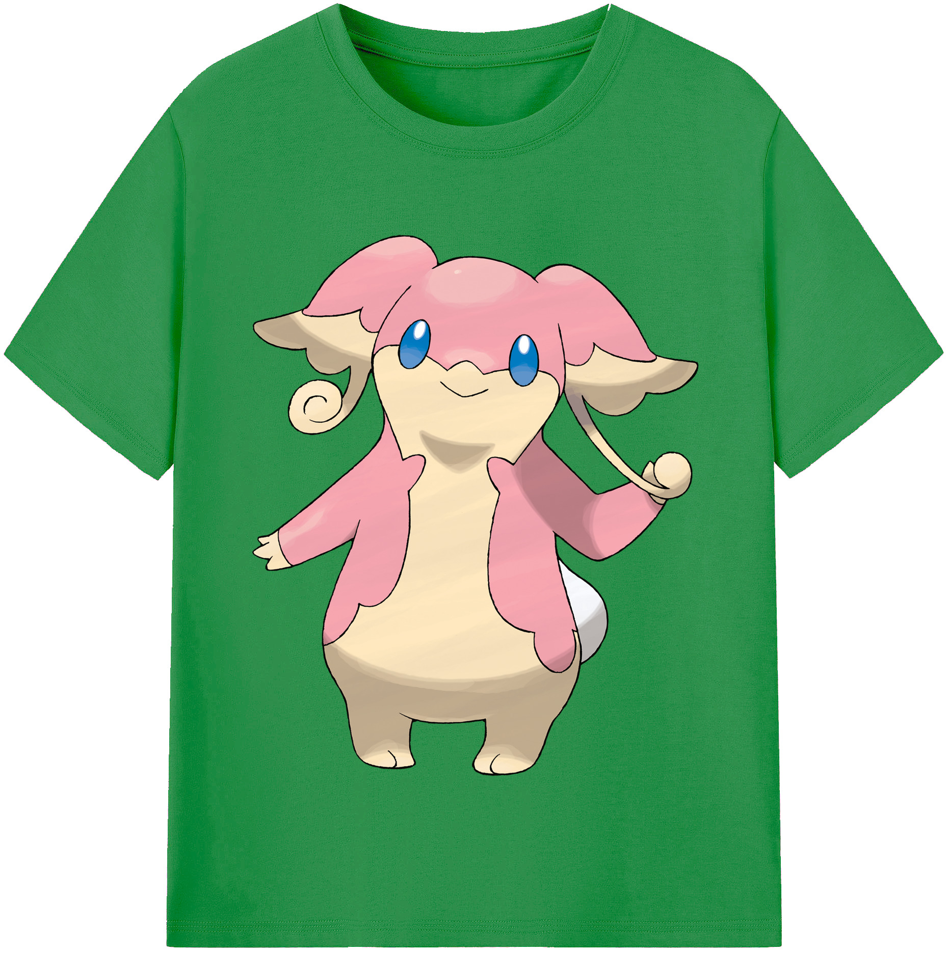（画像用） ポケットモンスター Pokémon レディースカジュアルプリントTシャツ（綿100％）