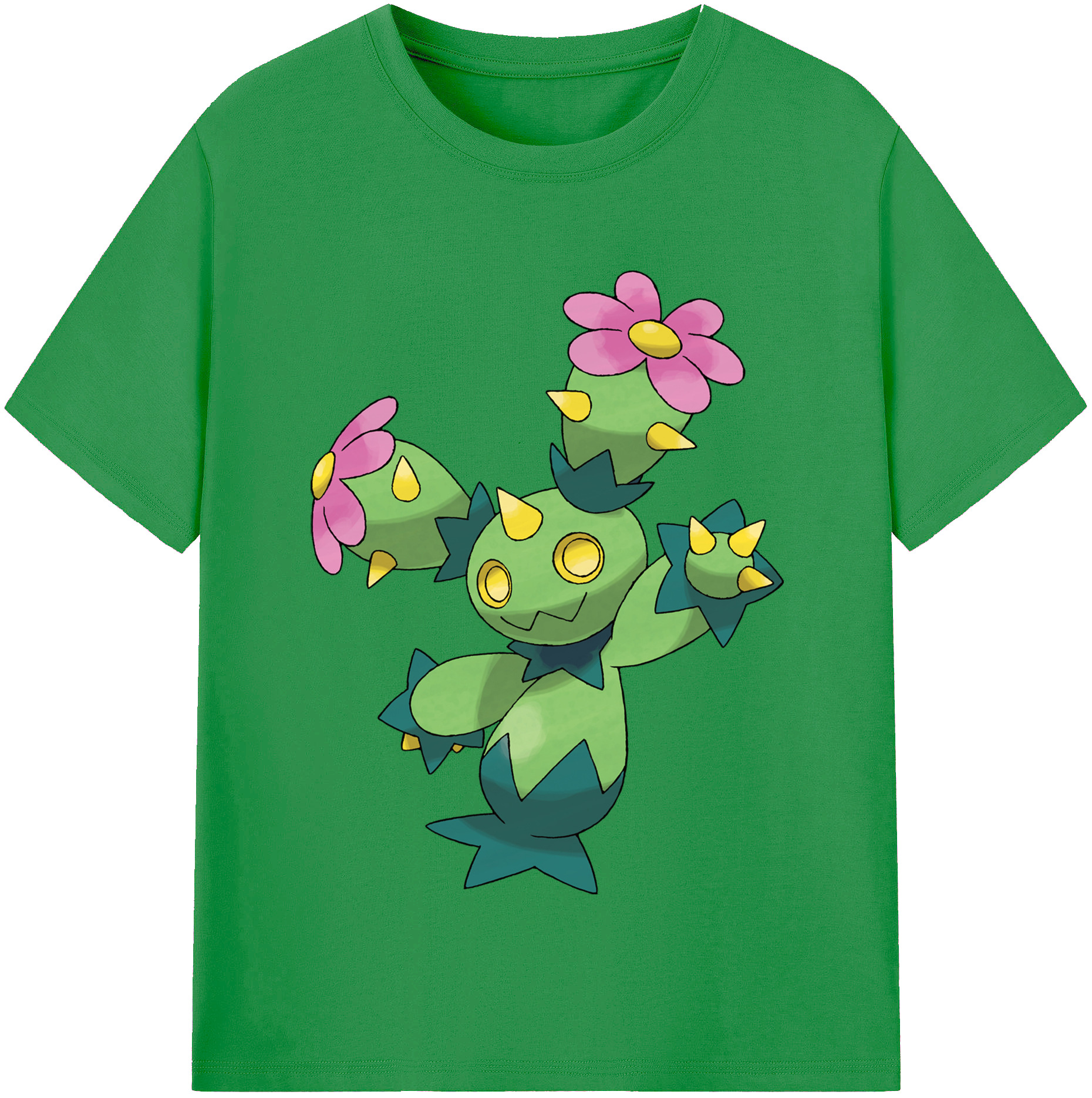 （画像用） ポケットモンスター Pokémon レディースカジュアルプリントTシャツ（綿100％）