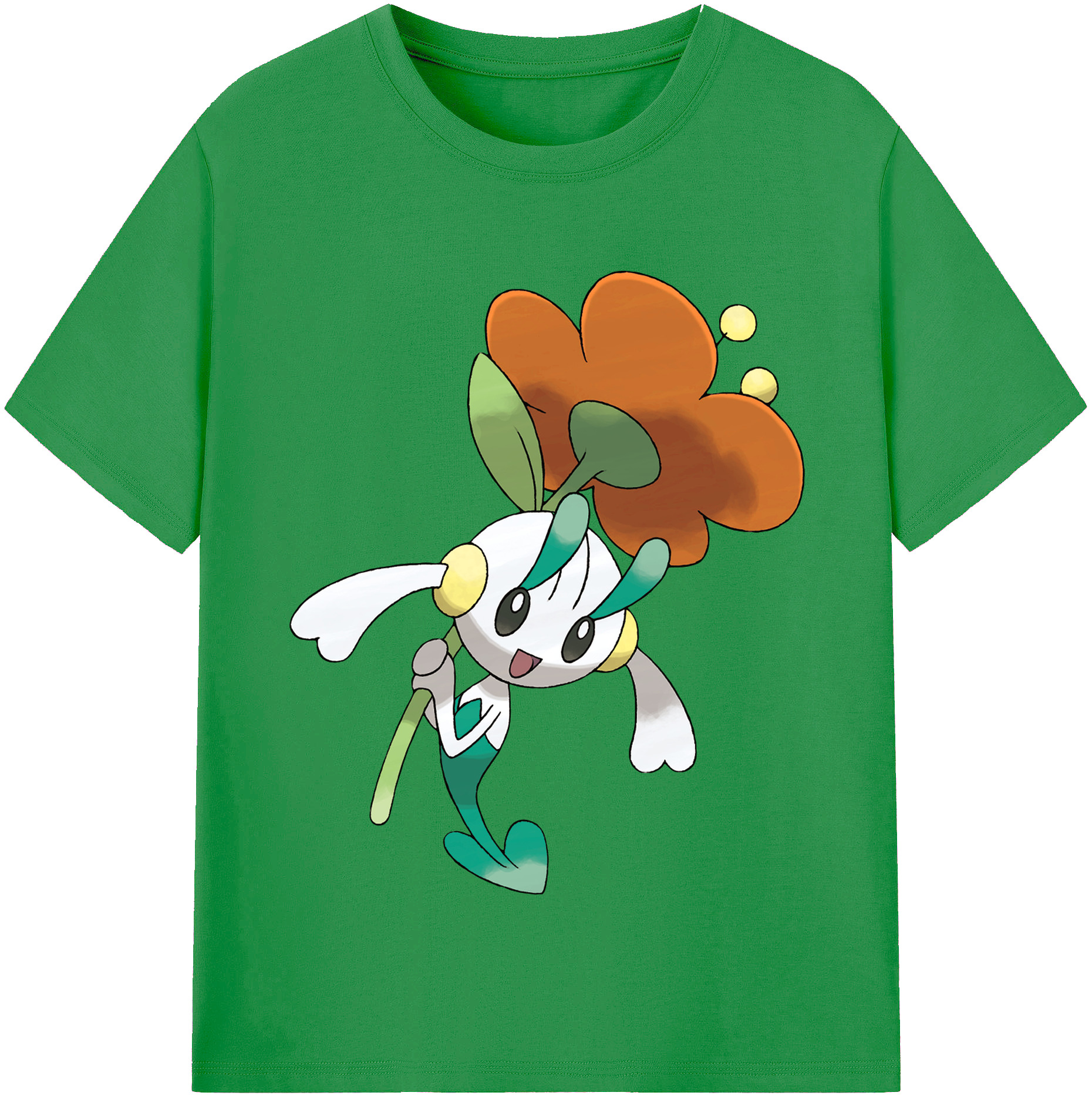 （画像用） ポケットモンスター Pokémon レディースカジュアルプリントTシャツ（綿100％）