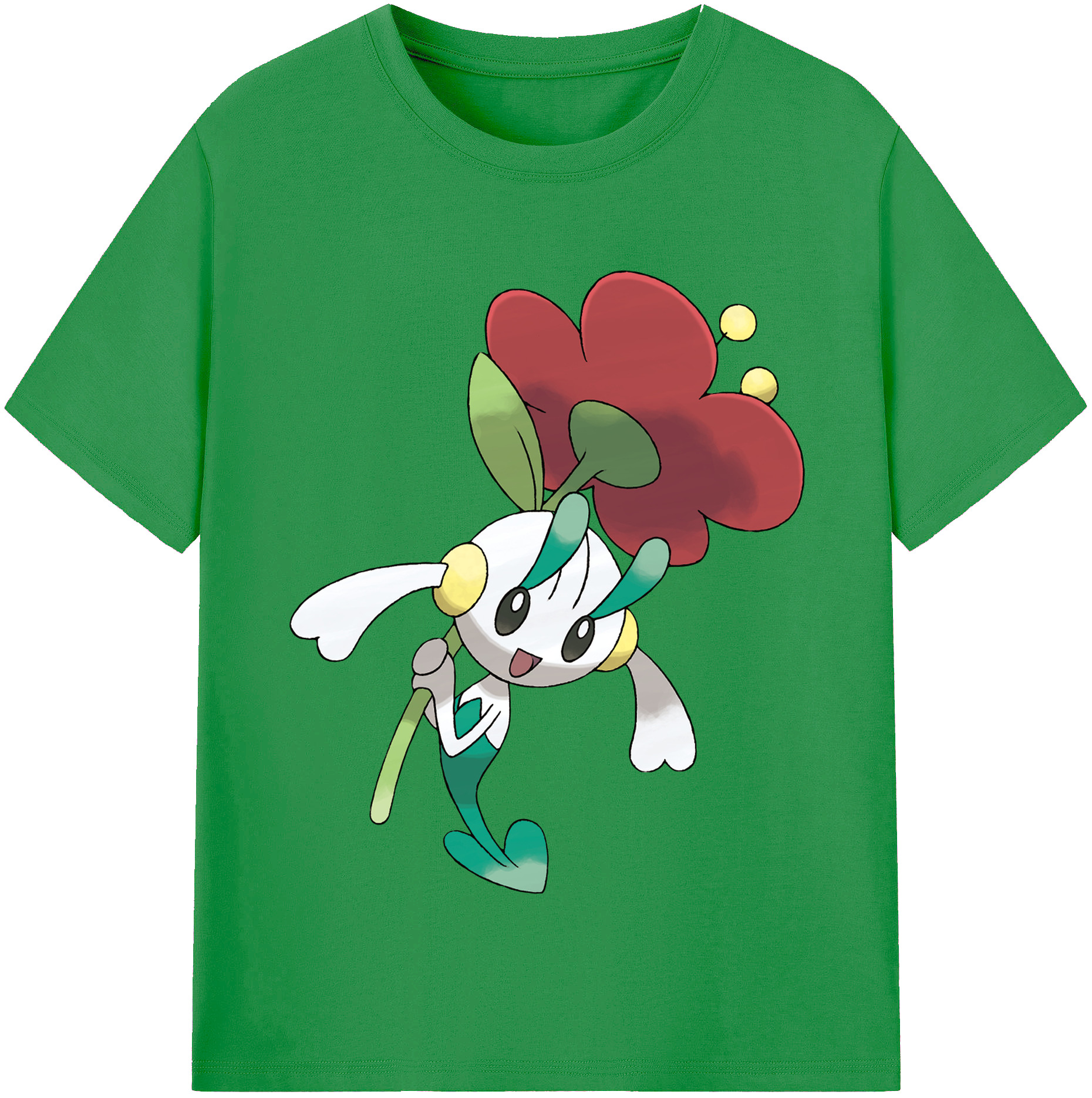 （画像用） ポケットモンスター Pokémon レディースカジュアルプリントTシャツ（綿100％）