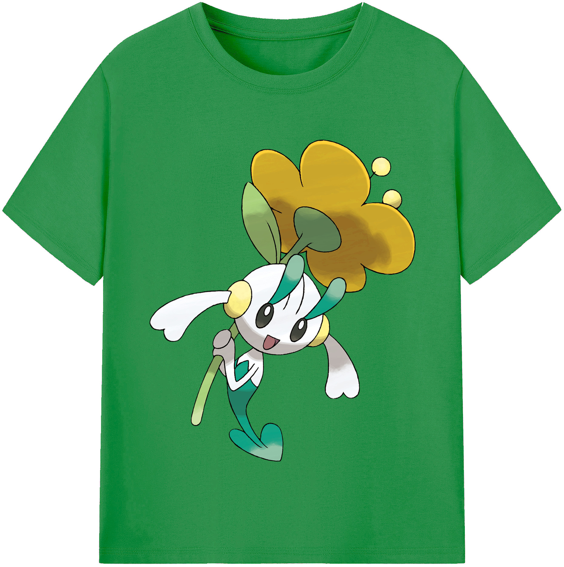 （画像用） ポケットモンスター Pokémon レディースカジュアルプリントTシャツ（綿100％）