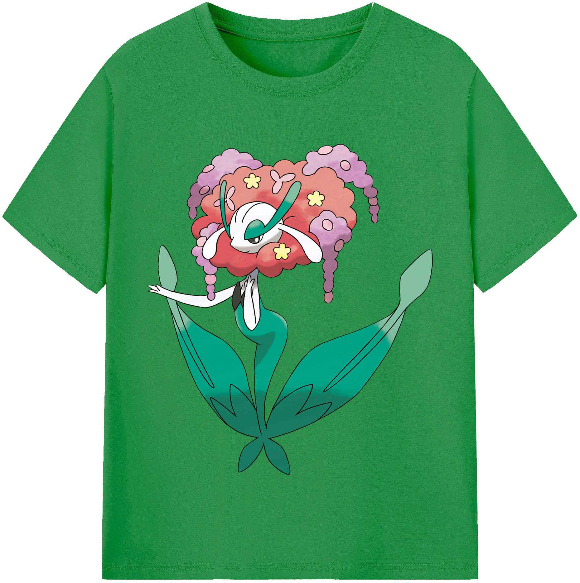 （画像用） ポケットモンスター Pokémon レディースカジュアルプリントTシャツ（綿100％）