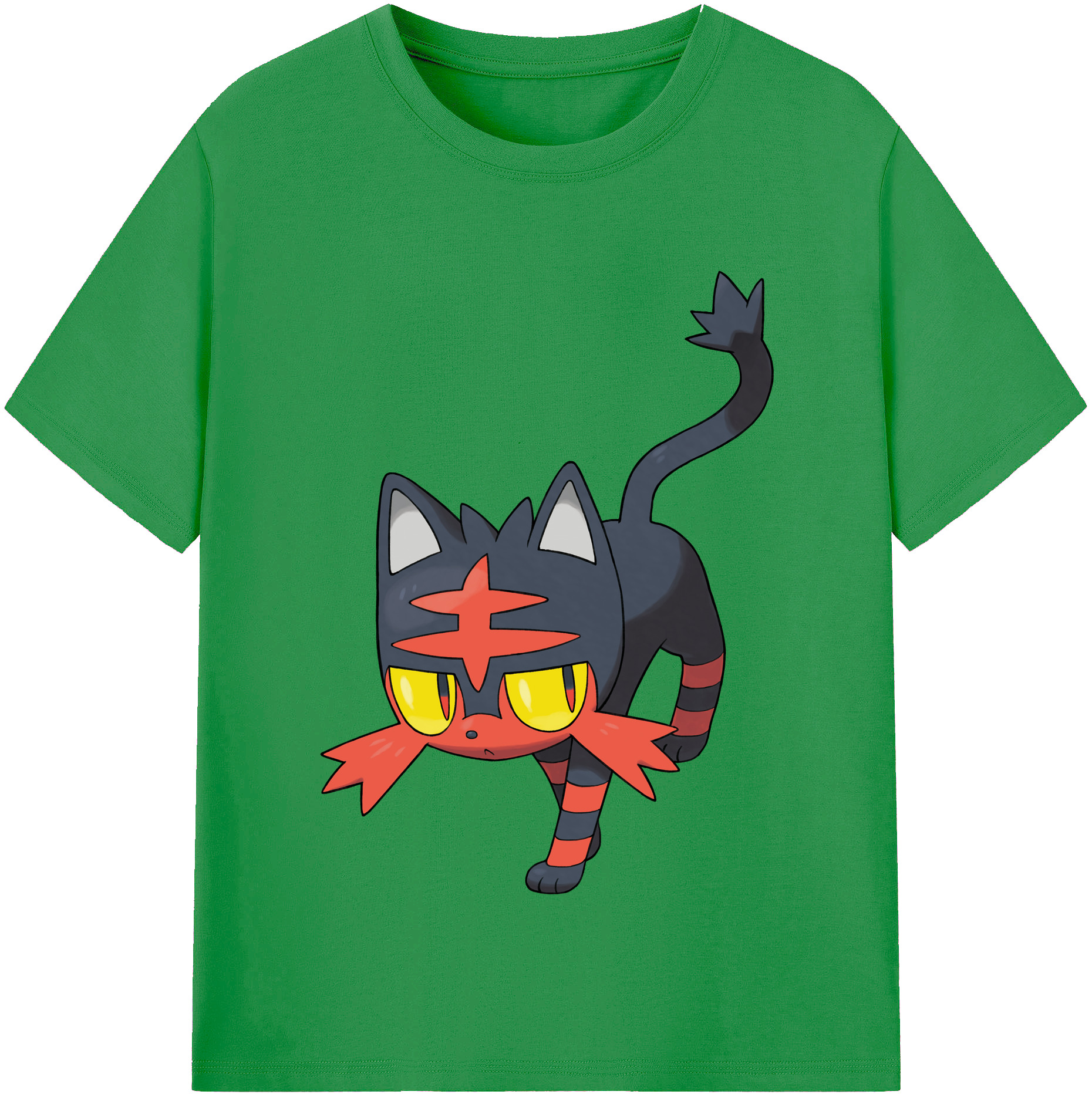 （画像用） ポケットモンスター Pokémon レディースカジュアルプリントTシャツ（綿100％）