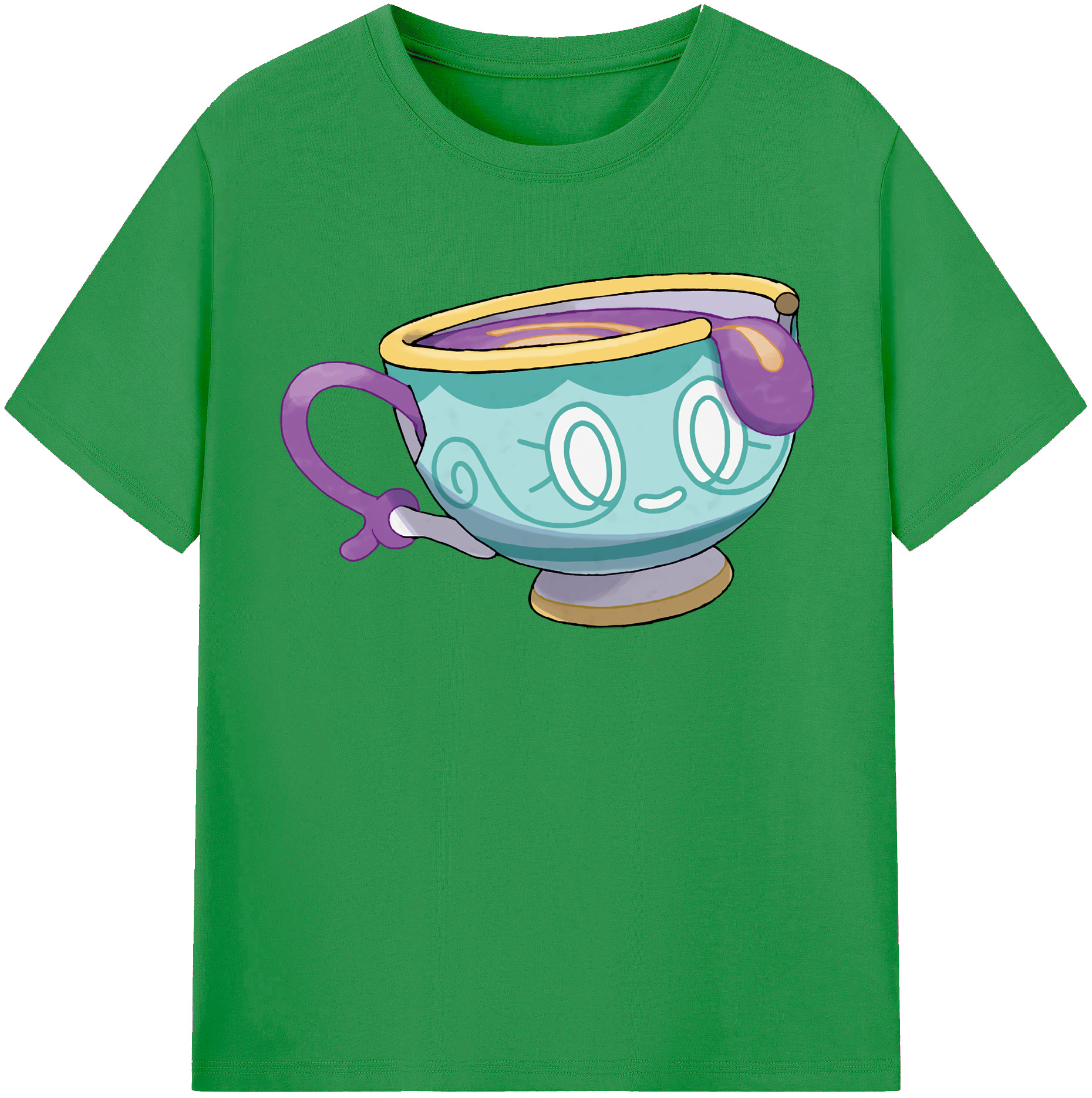 （画像用） ポケットモンスター Pokémon レディースカジュアルプリントTシャツ（綿100％）