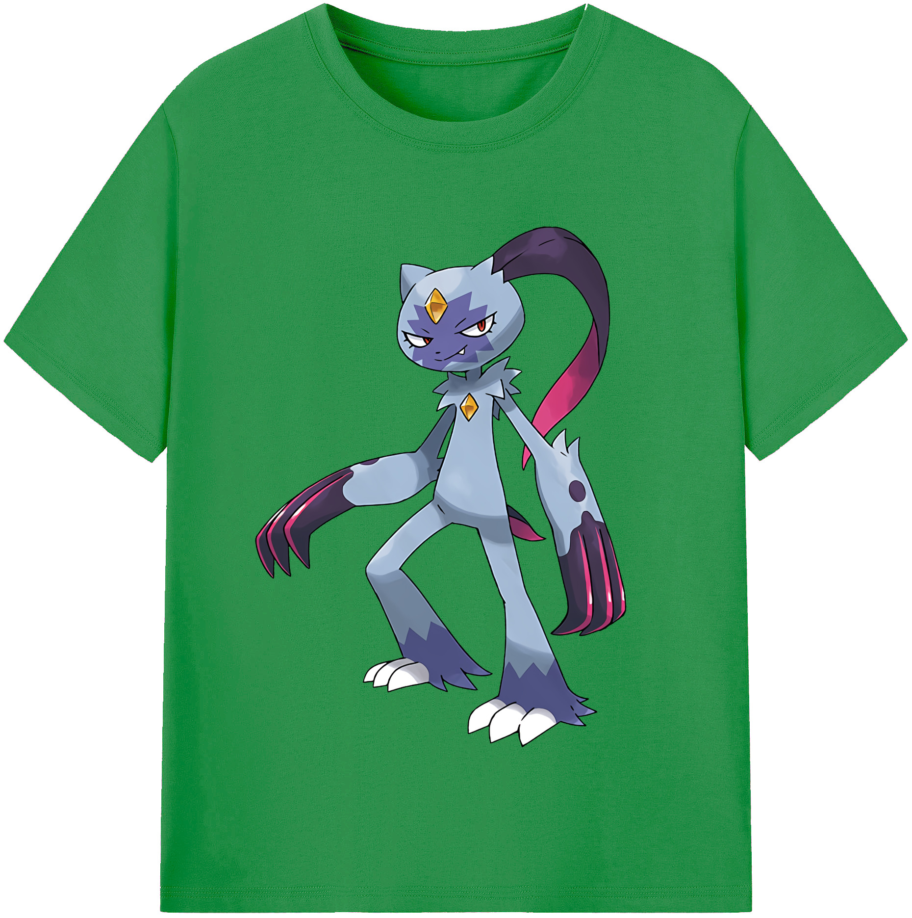 （画像用） ポケットモンスター Pokémon レディースカジュアルプリントTシャツ（綿100％）