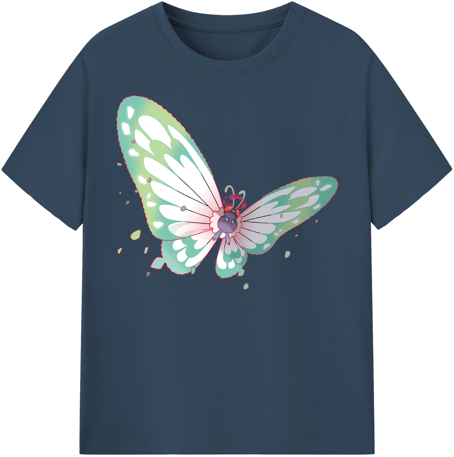 （画像用） ポケットモンスター Pokémon レディースカジュアルプリントTシャツ（綿100％）