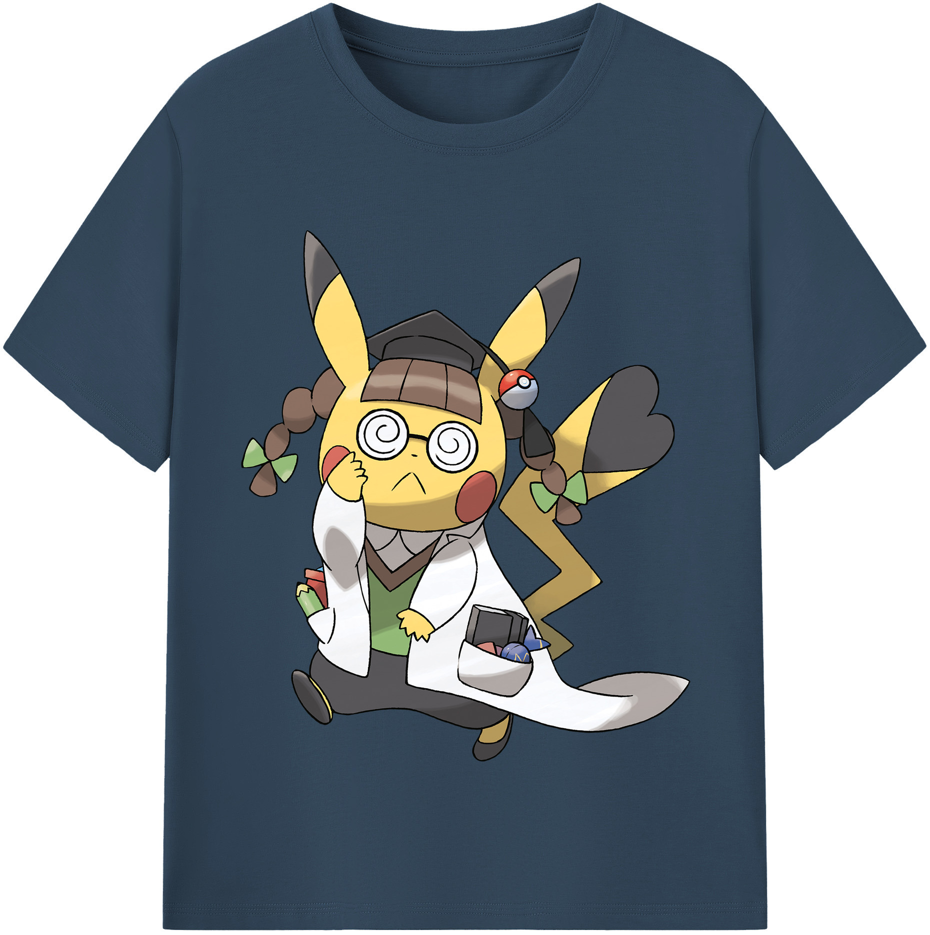 （画像用） ポケットモンスター Pokémon レディースカジュアルプリントTシャツ（綿100％）