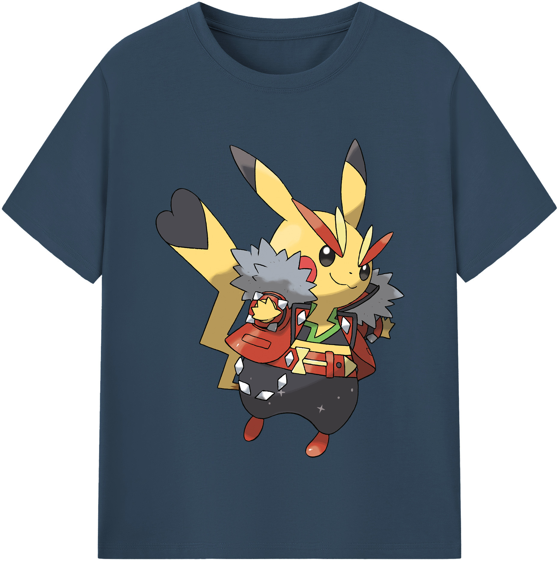 （画像用） ポケットモンスター Pokémon レディースカジュアルプリントTシャツ（綿100％）