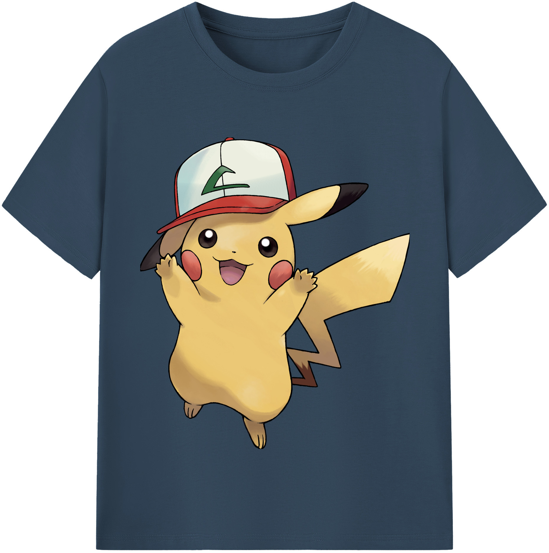 （画像用） ポケットモンスター Pokémon レディースカジュアルプリントTシャツ（綿100％）