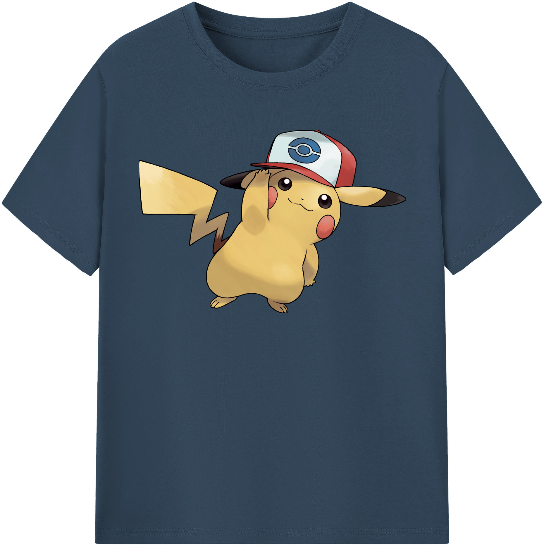（画像用） ポケットモンスター Pokémon レディースカジュアルプリントTシャツ（綿100％）