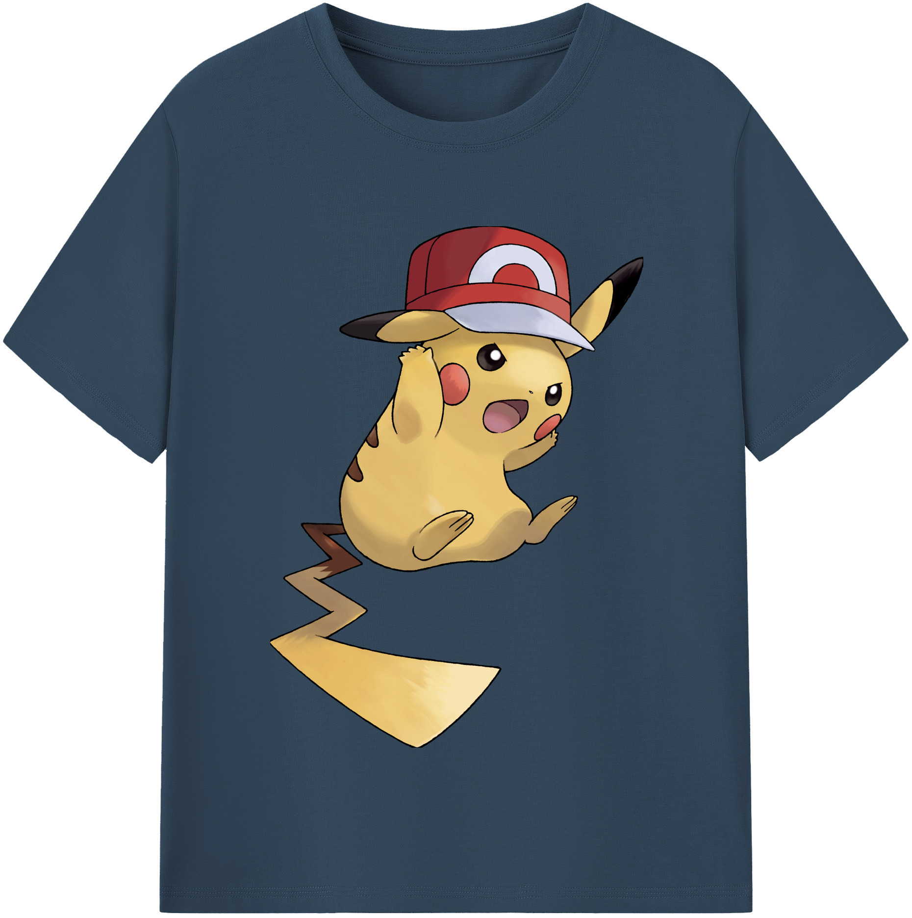 （画像用） ポケットモンスター Pokémon レディースカジュアルプリントTシャツ（綿100％）