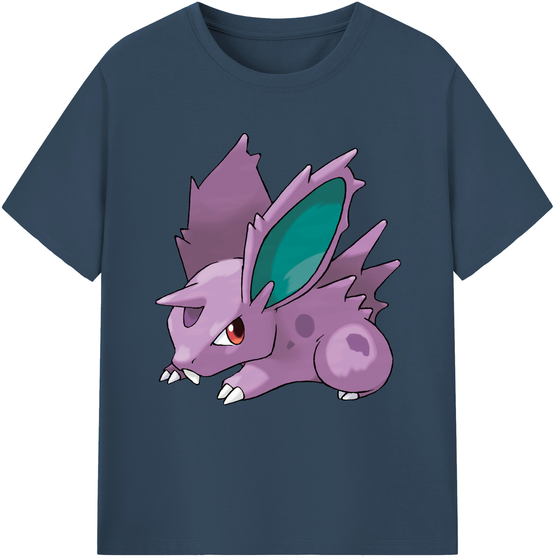 （画像用） ポケットモンスター Pokémon レディースカジュアルプリントTシャツ（綿100％）