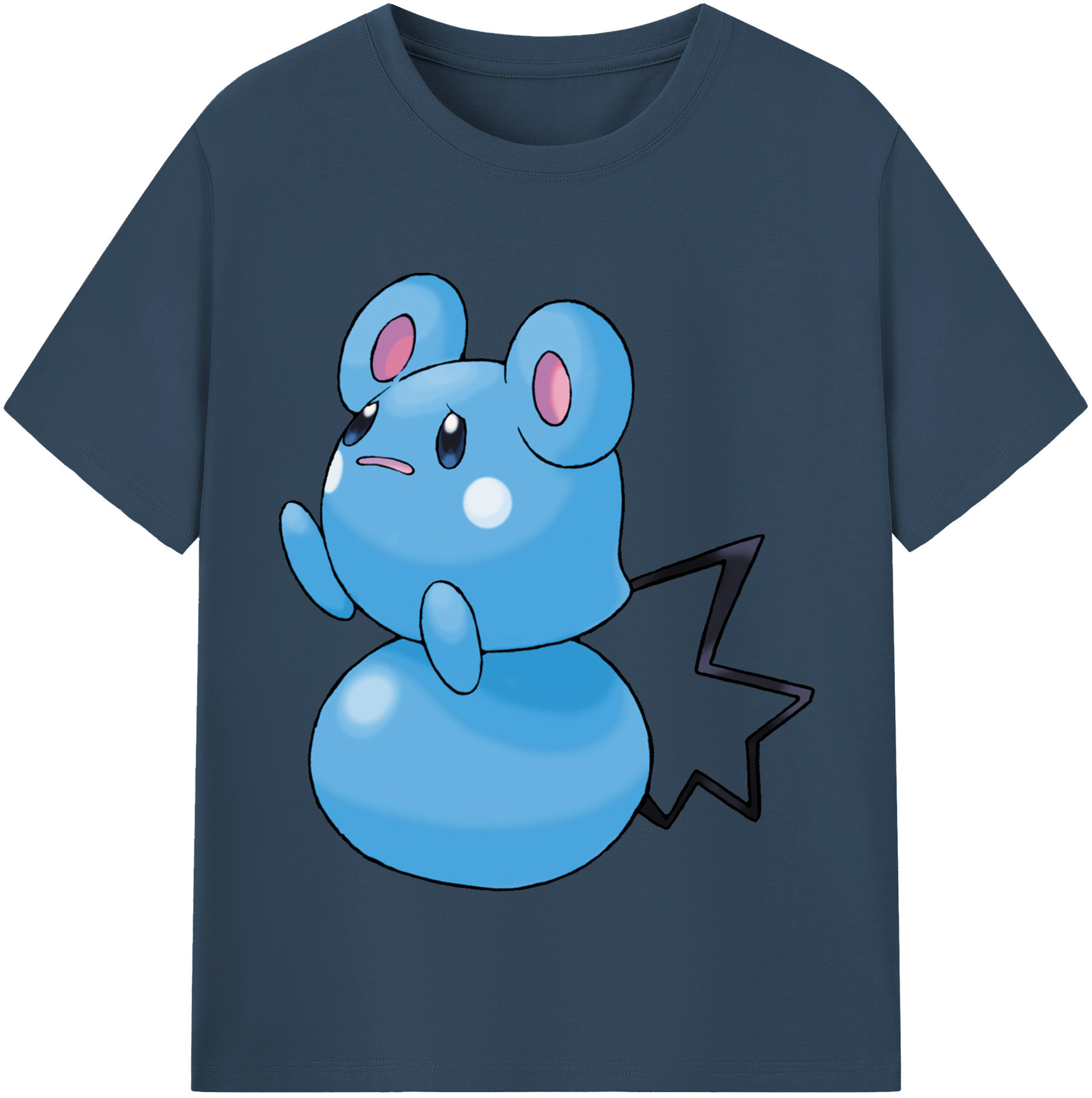 （画像用） ポケットモンスター Pokémon レディースカジュアルプリントTシャツ（綿100％）
