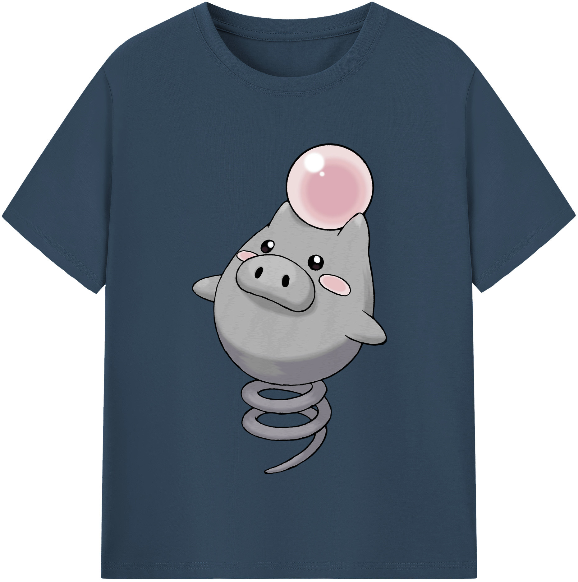 （画像用） ポケットモンスター Pokémon レディースカジュアルプリントTシャツ（綿100％）